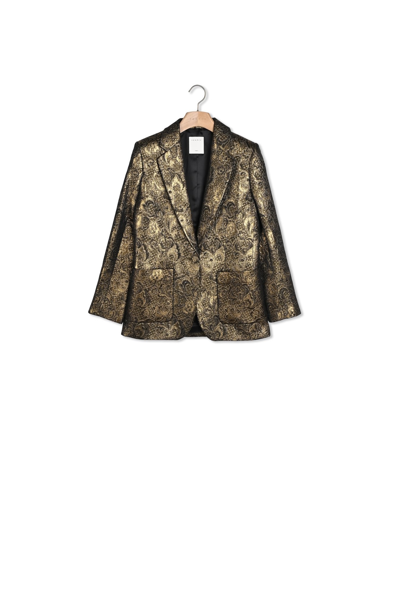 Veste de tailleur en brocard Sandro seconde main