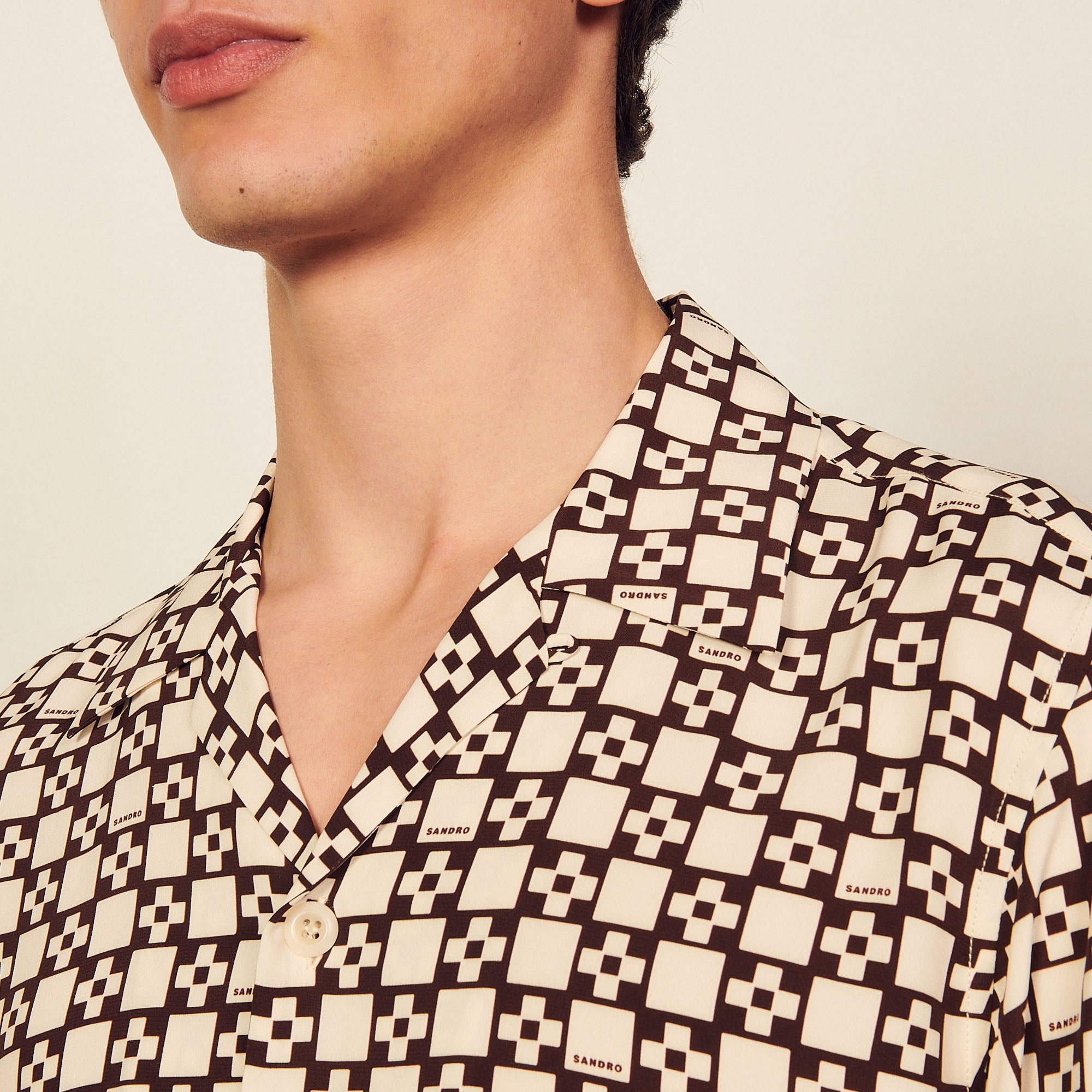Chemise imprimée Sandro seconde main