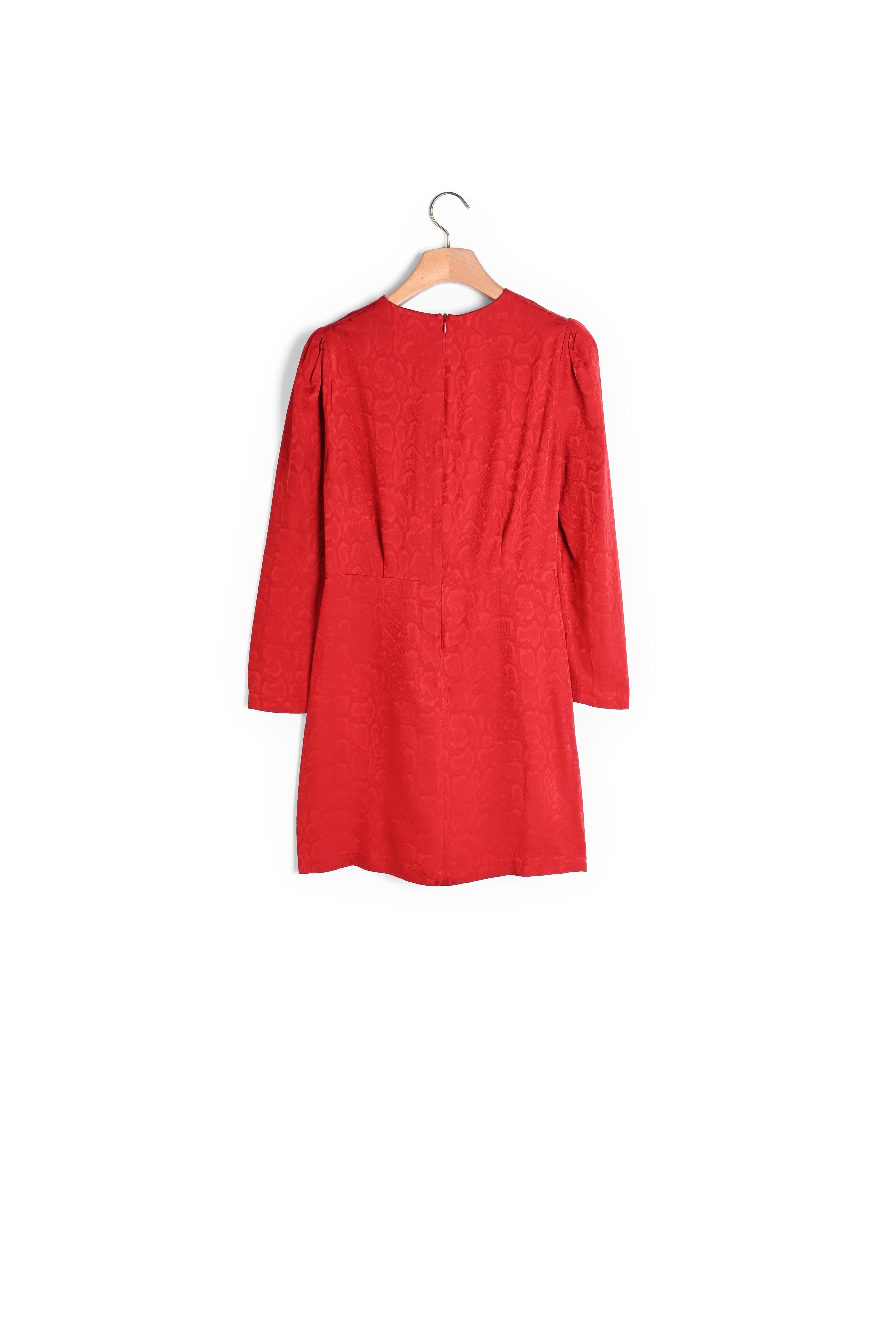 Robe courte en jacquard effet python Sandro seconde main