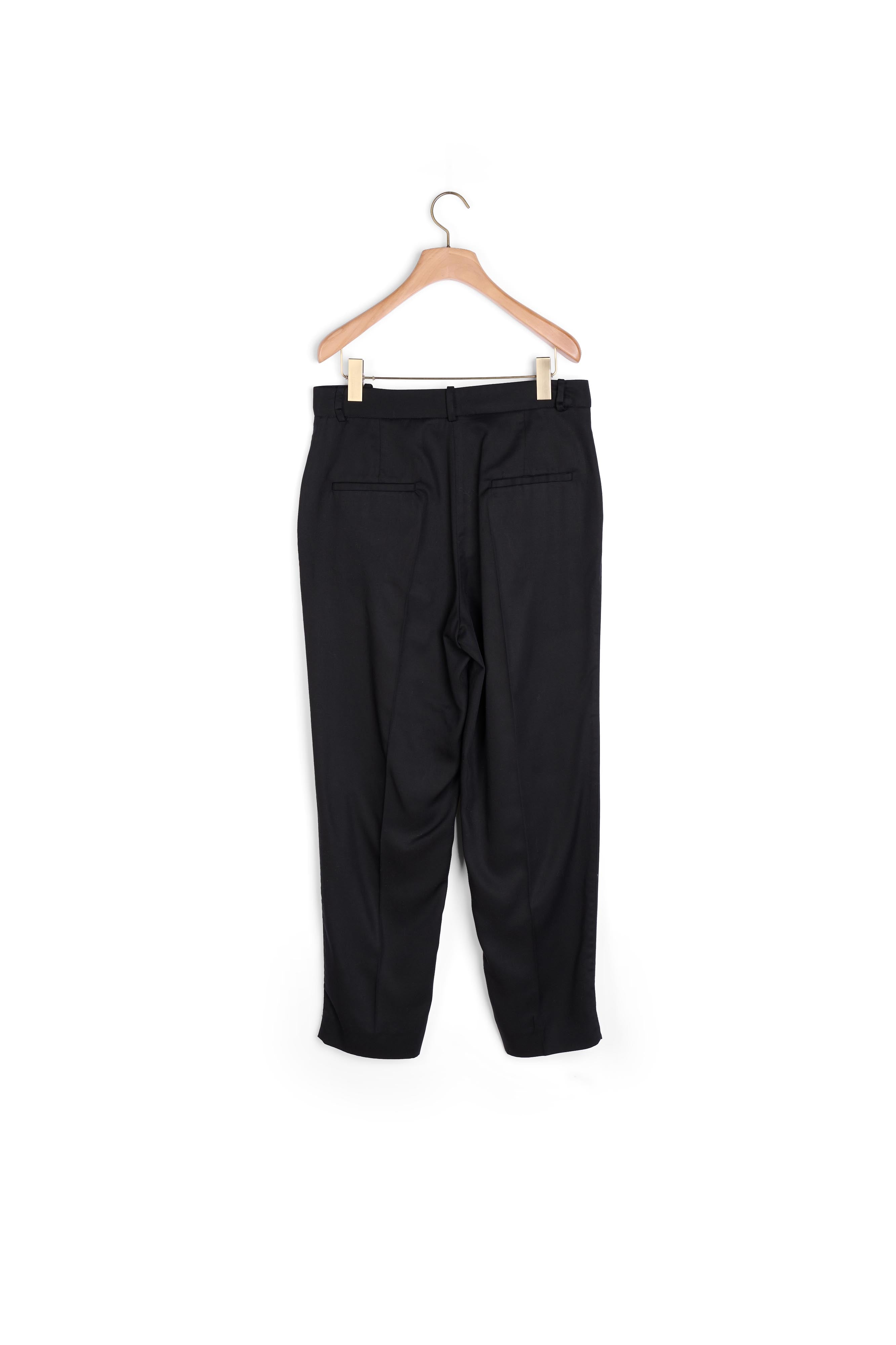Pantalon cintré avec plis nervurés Sandro seconde main