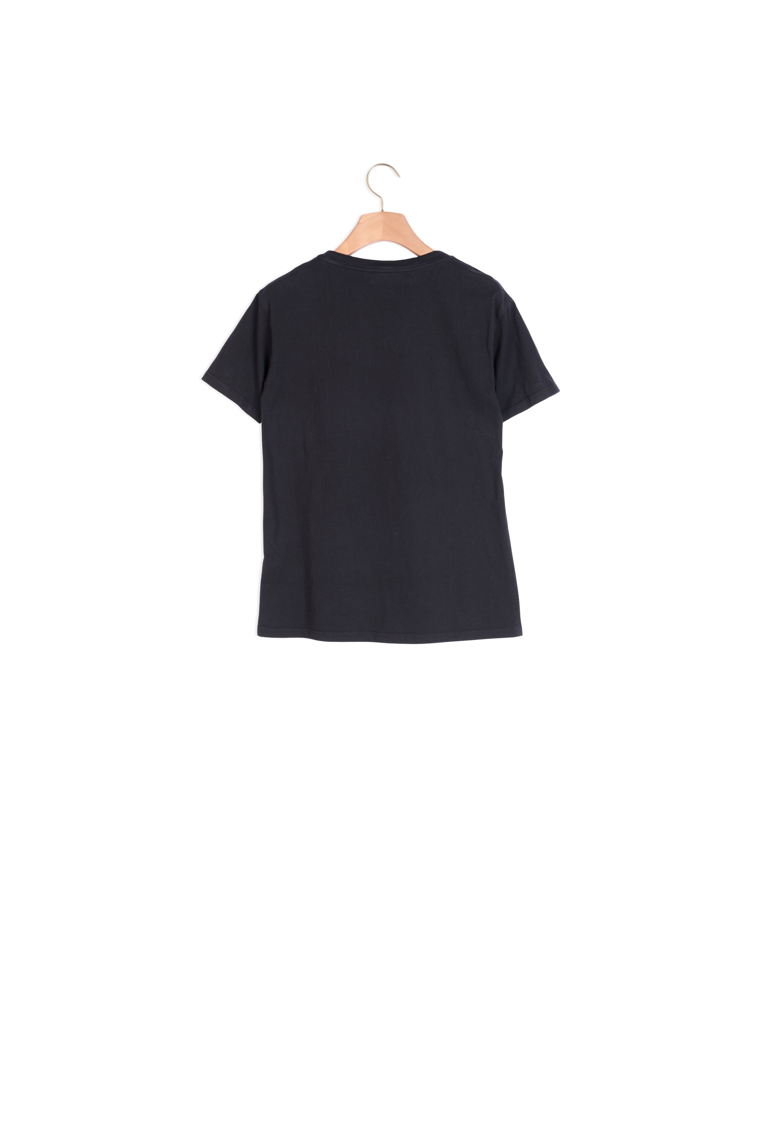 T-shirt à broderies strass et perles Sandro seconde main