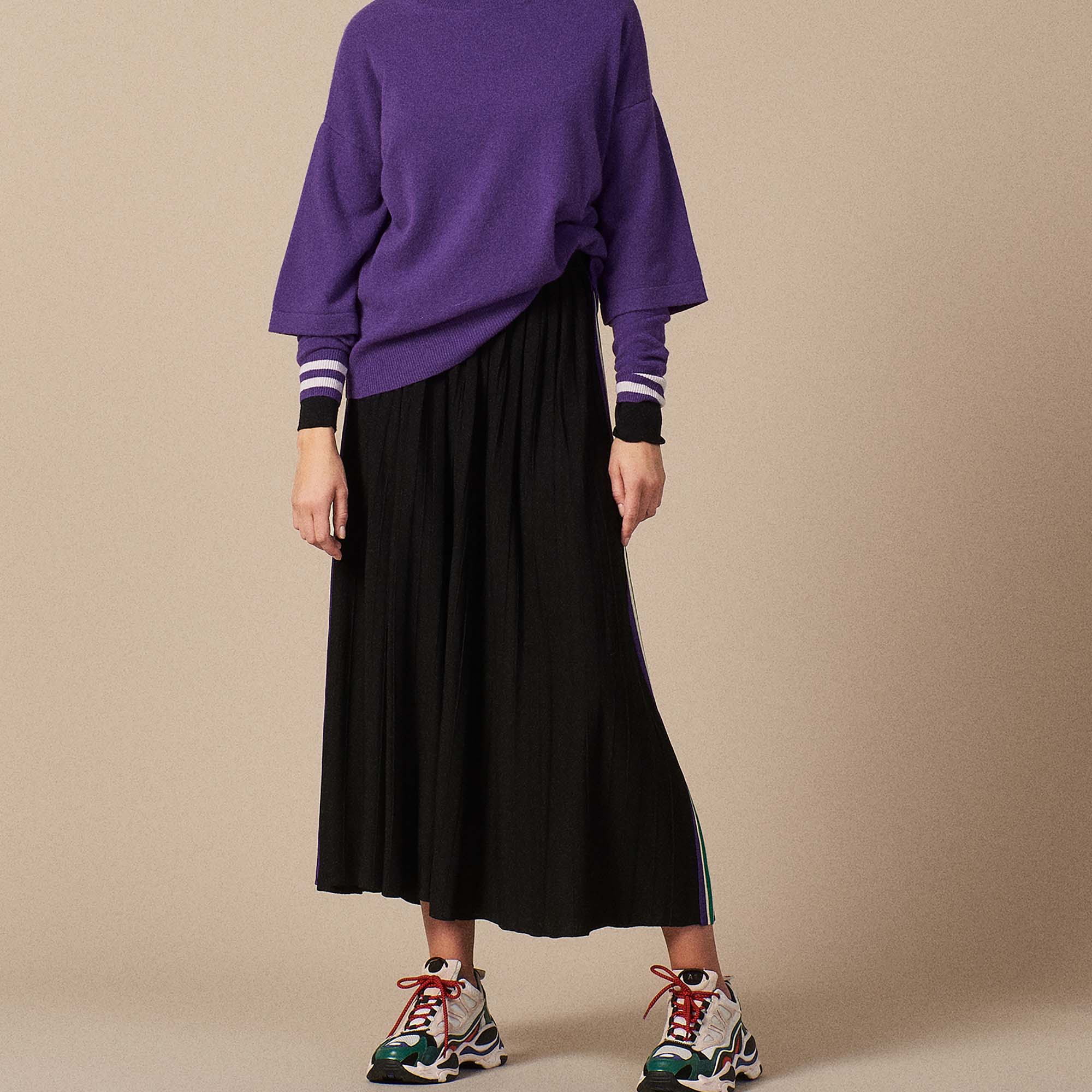 Pull effet trompe l'œil Sandro seconde main