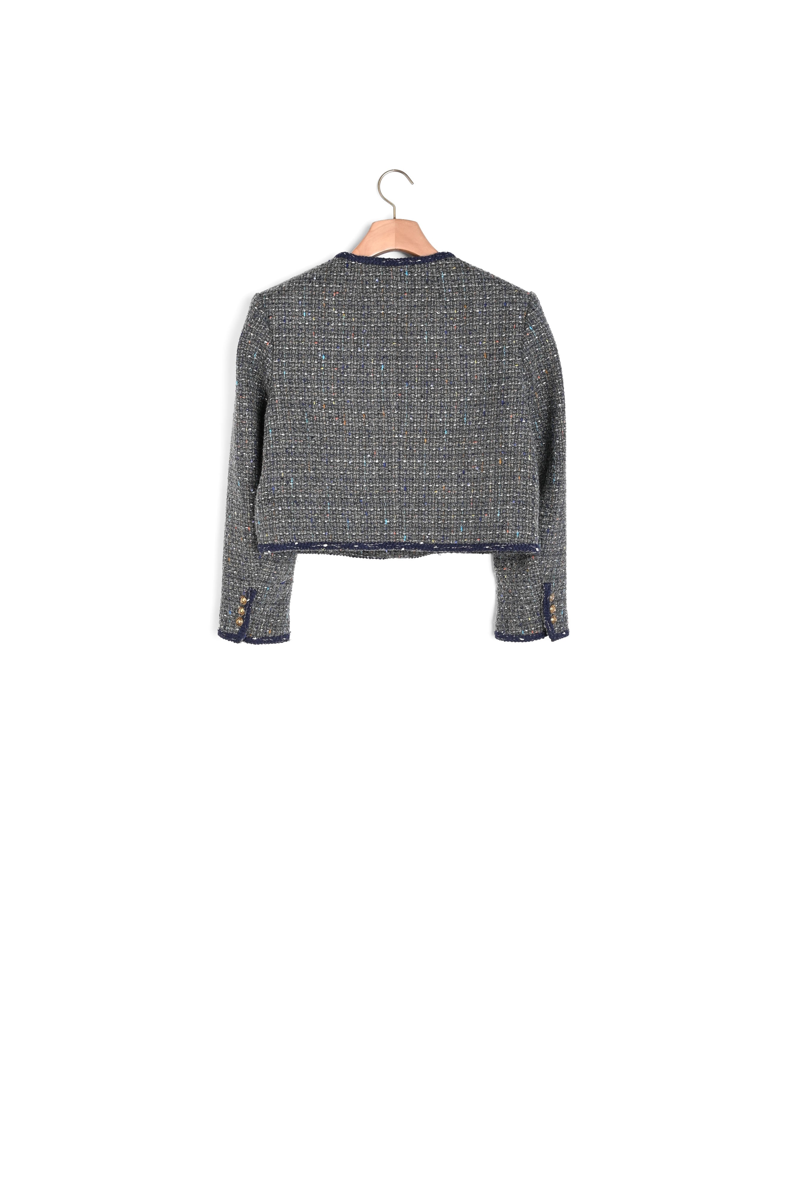 Veste courte en tweed Sandro seconde main