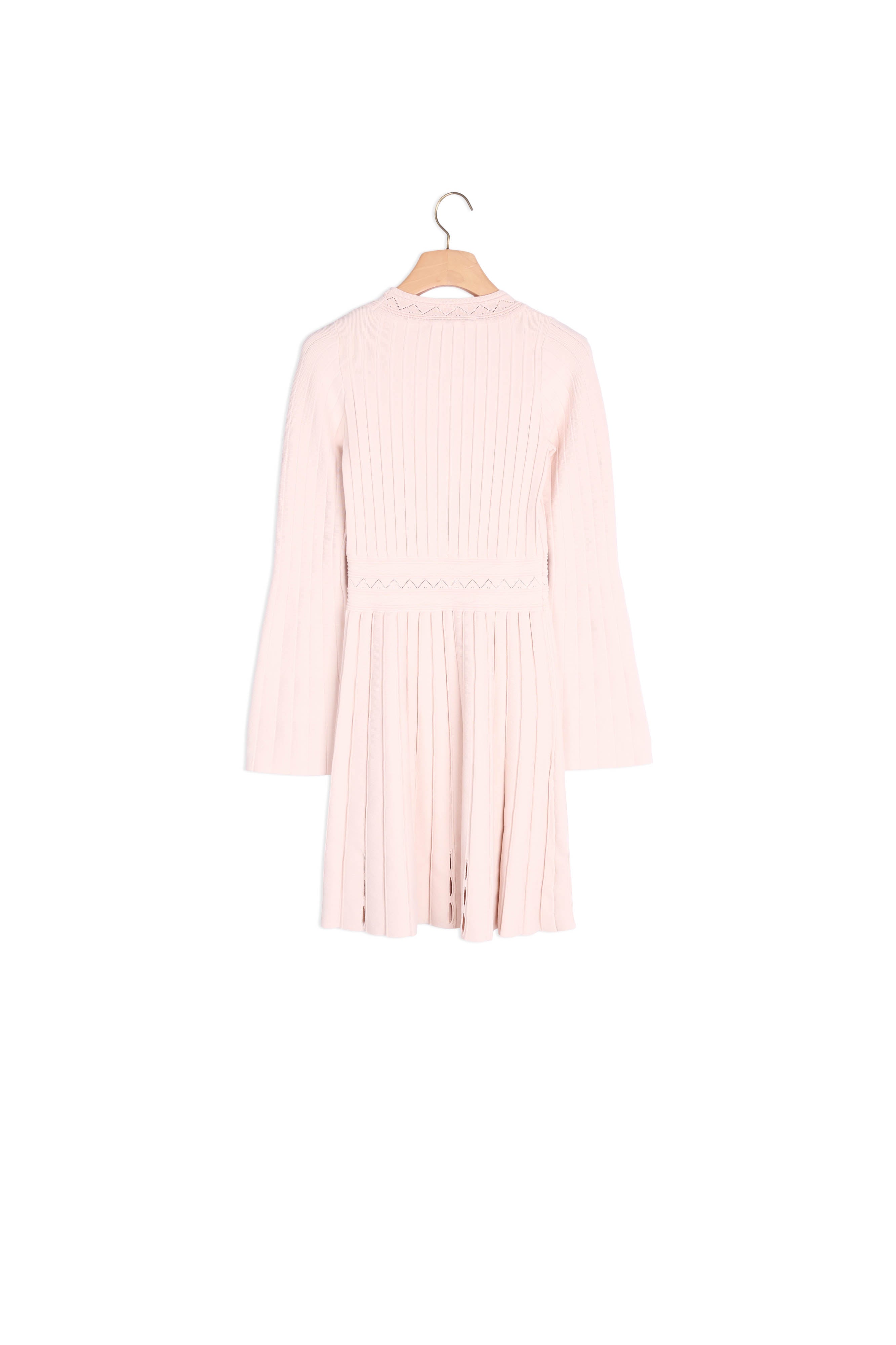 Robe en maille avec manches trompettes Sandro seconde main