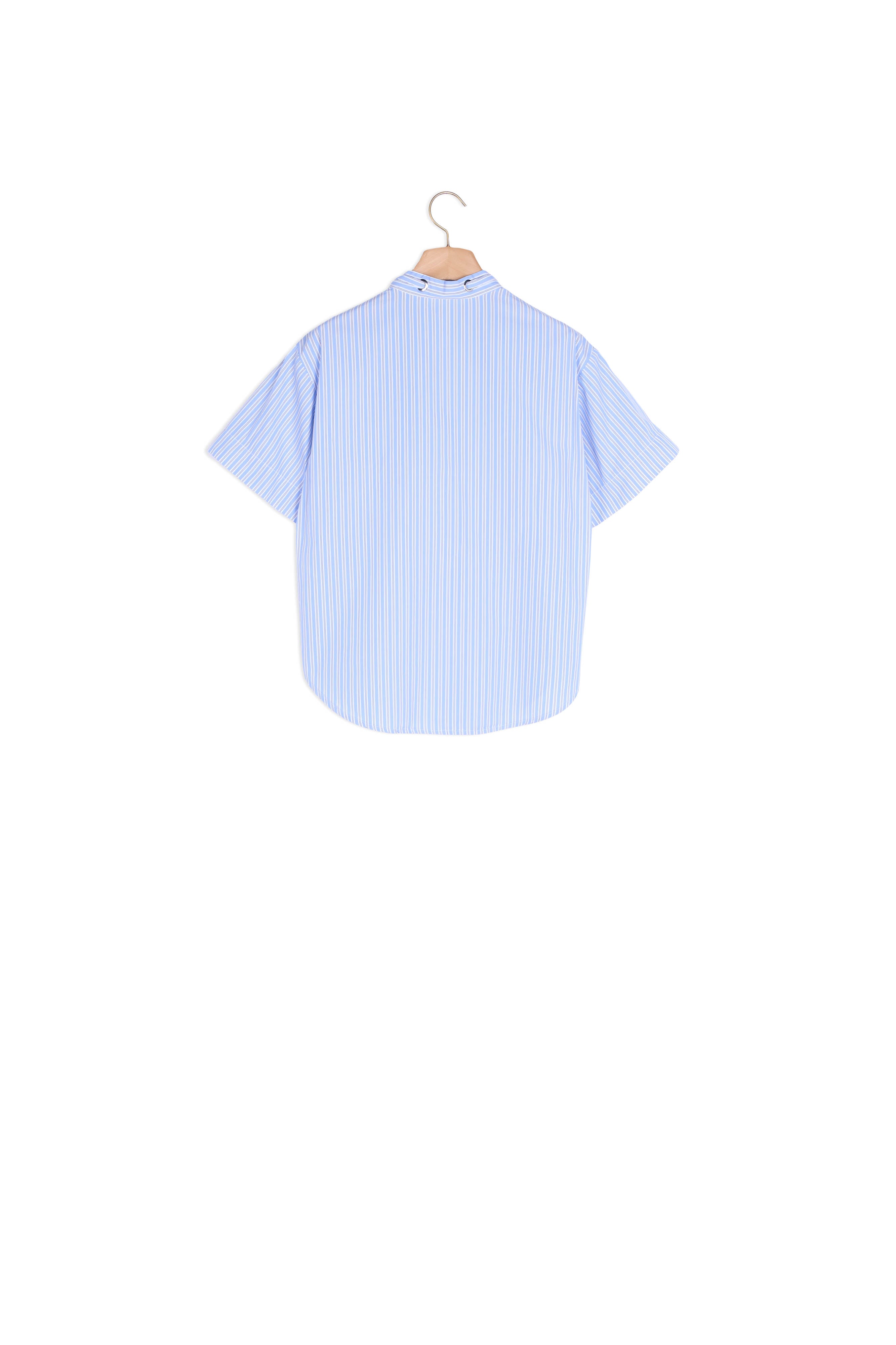 Chemise en popeline à manches courtes Sandro seconde main