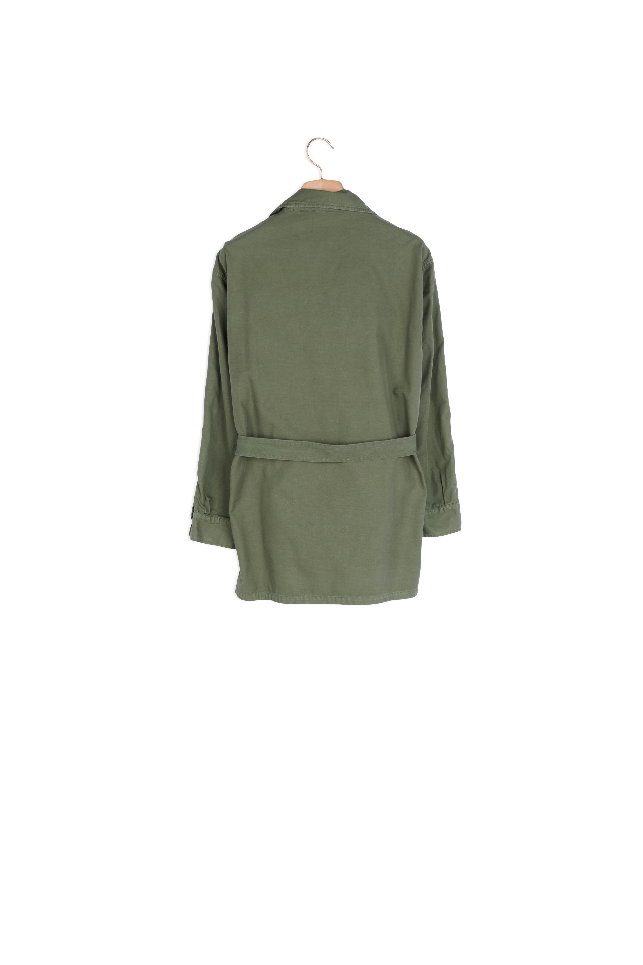 Veste ceinturée avec boutons pressions Sandro seconde main