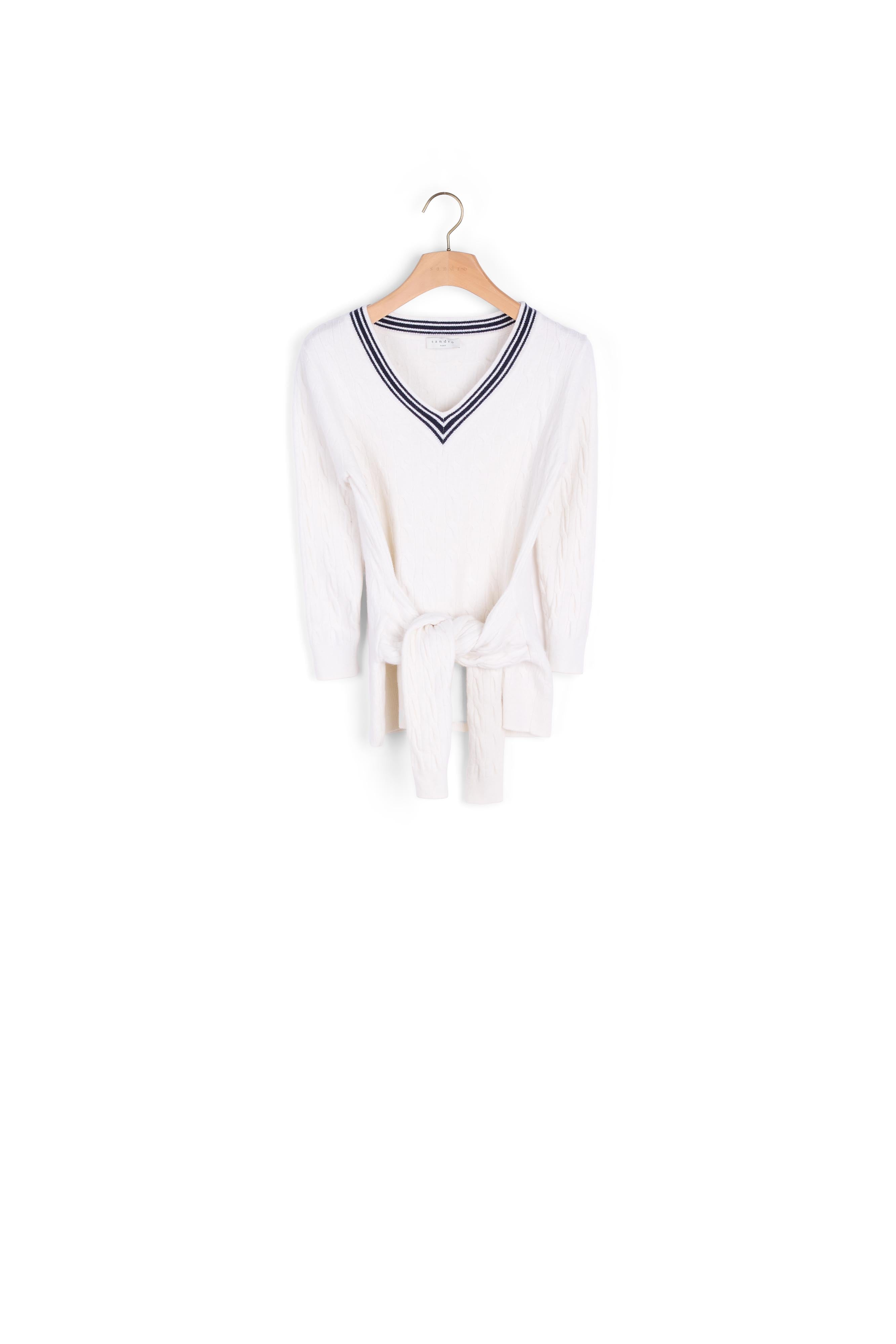 Pull en Maille torsadé Sandro seconde main