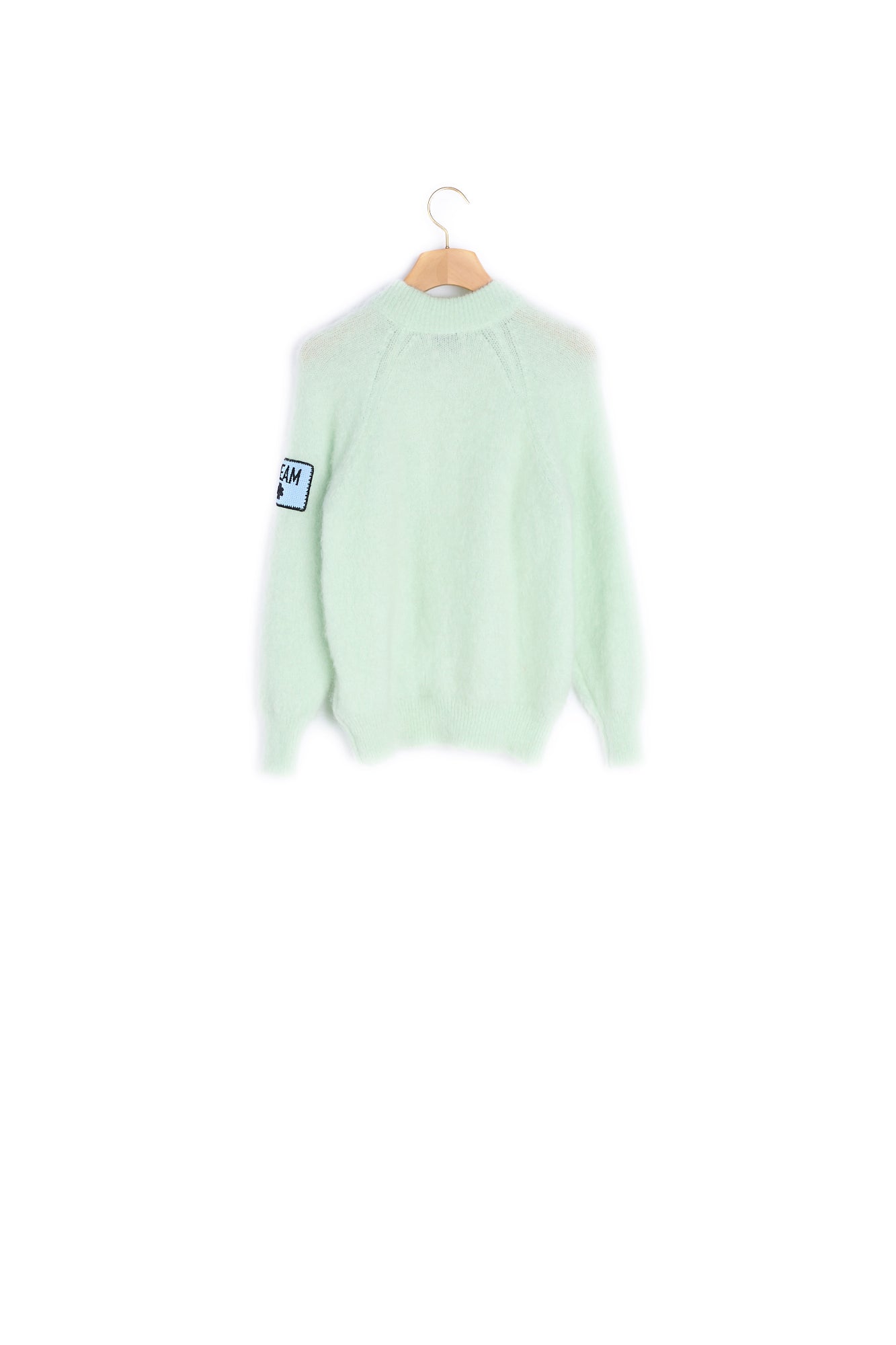 Pull Vert Amande Sandro seconde main