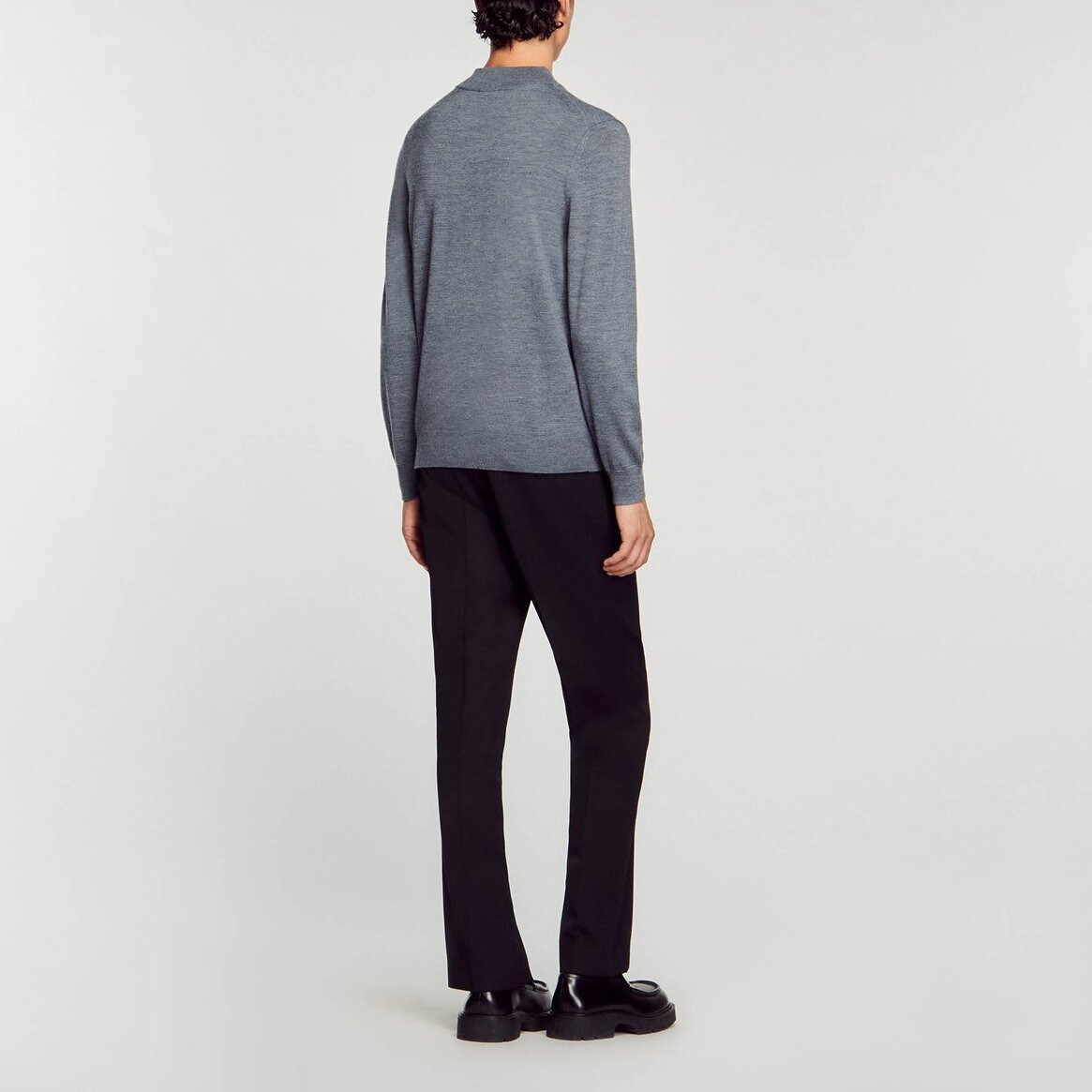 Pull à col cheminée Sandro seconde main