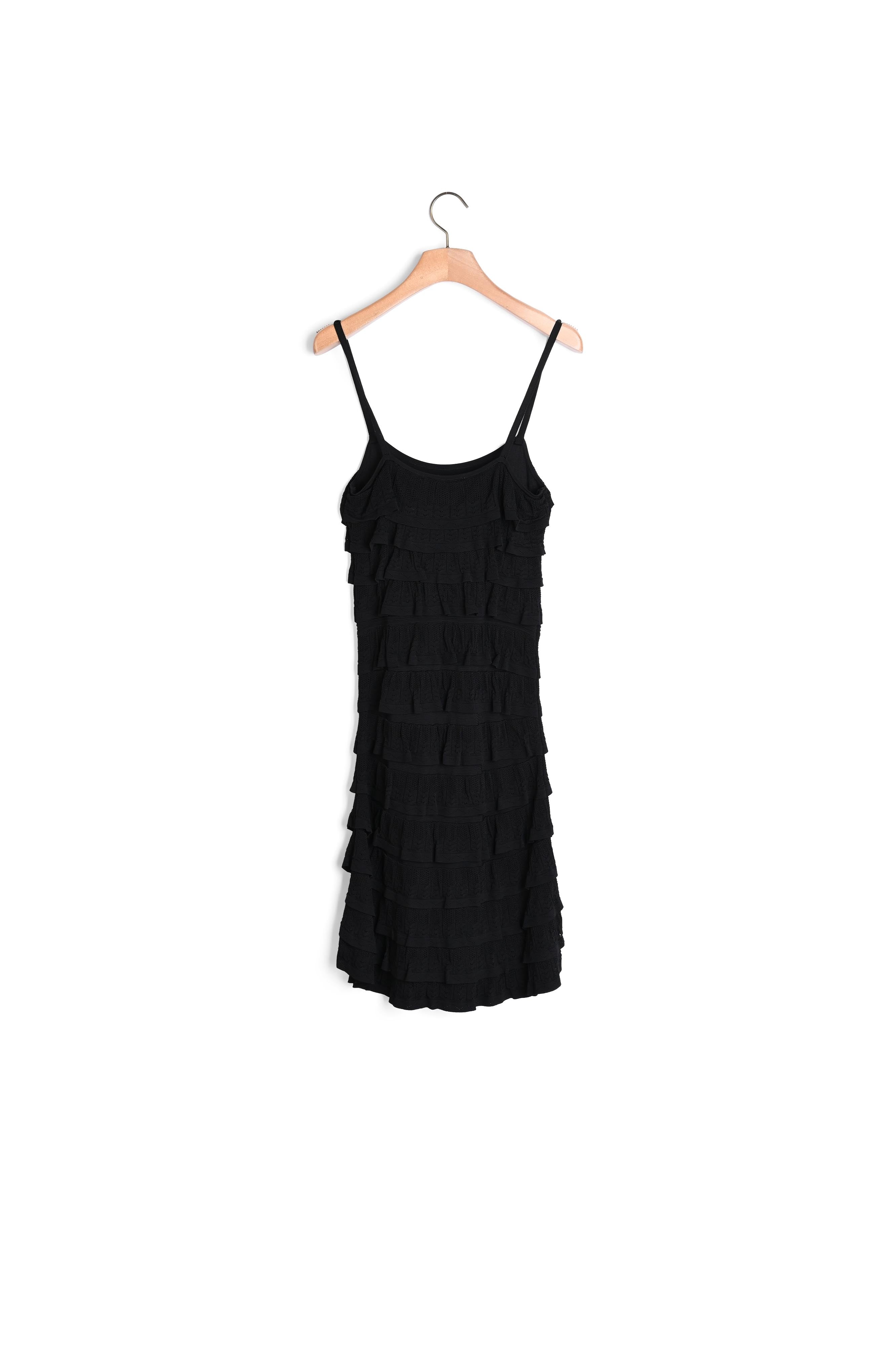 Robe en Maille volantée Sandro seconde main