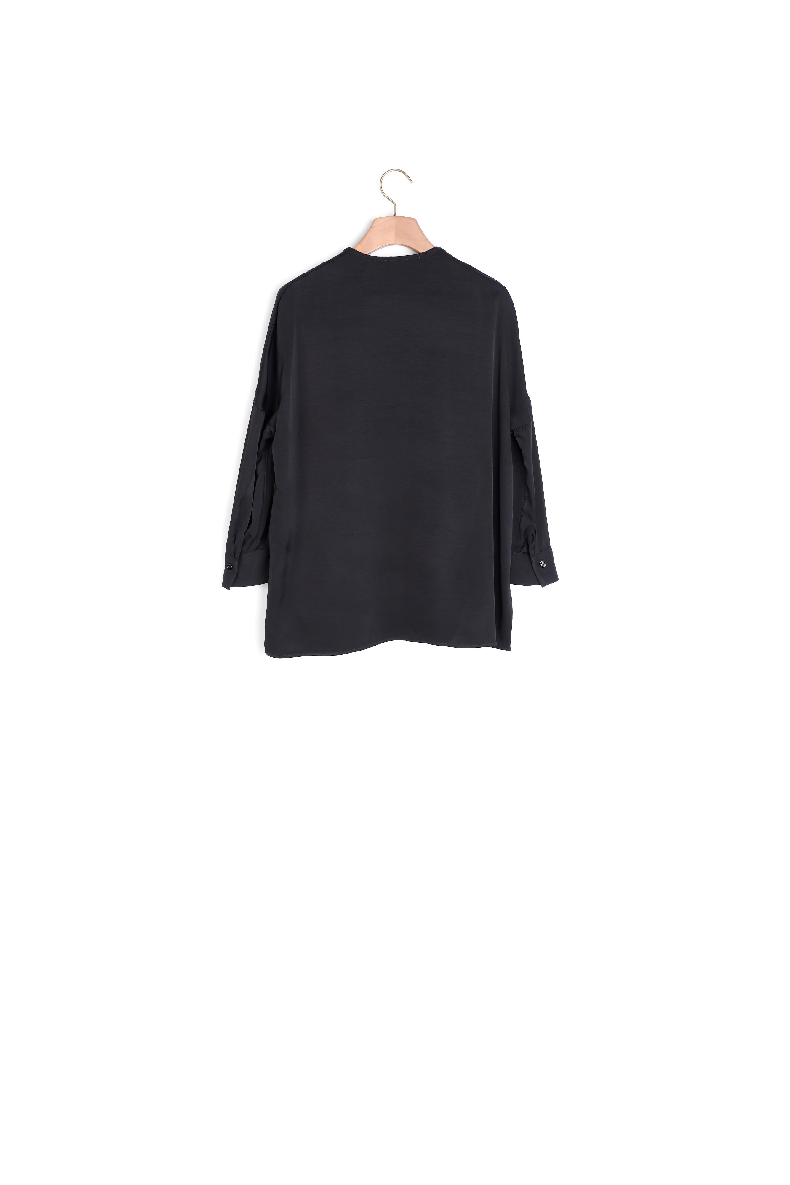Chemise Noir Sandro seconde main