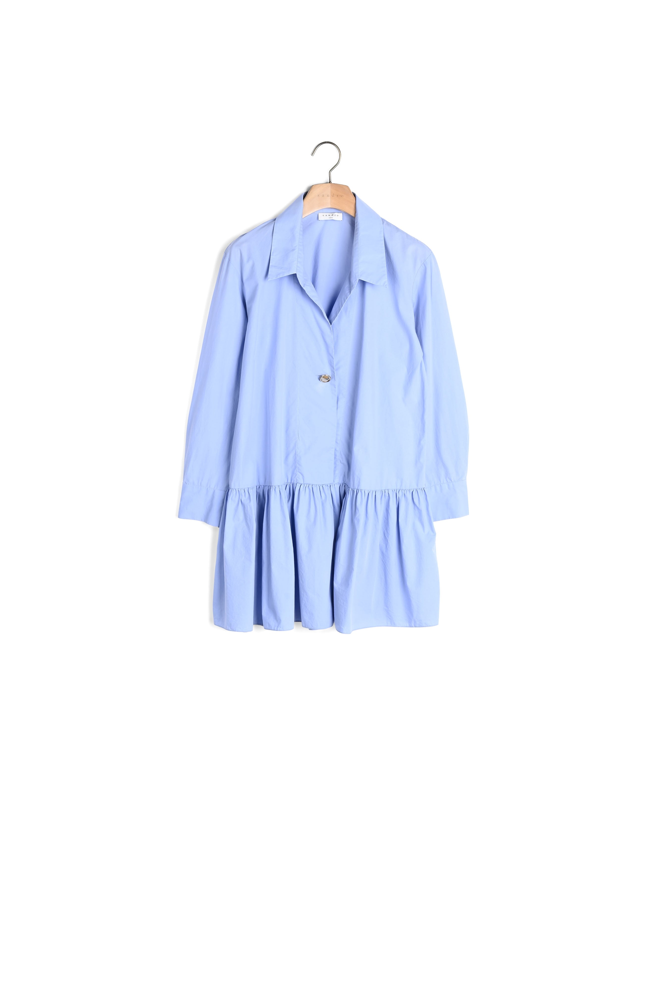 Robe esprit Chemise en coton Sandro seconde main