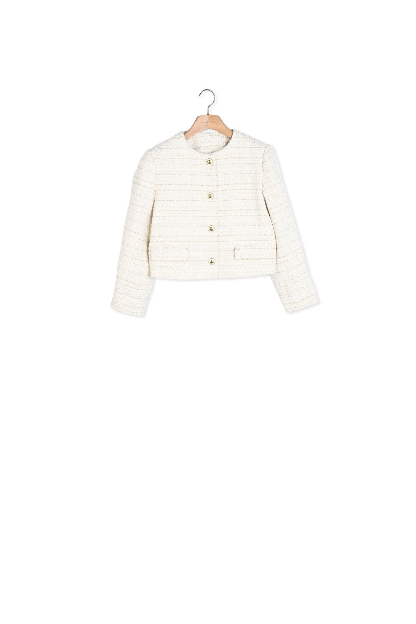 Veste en tweed Sandro seconde main