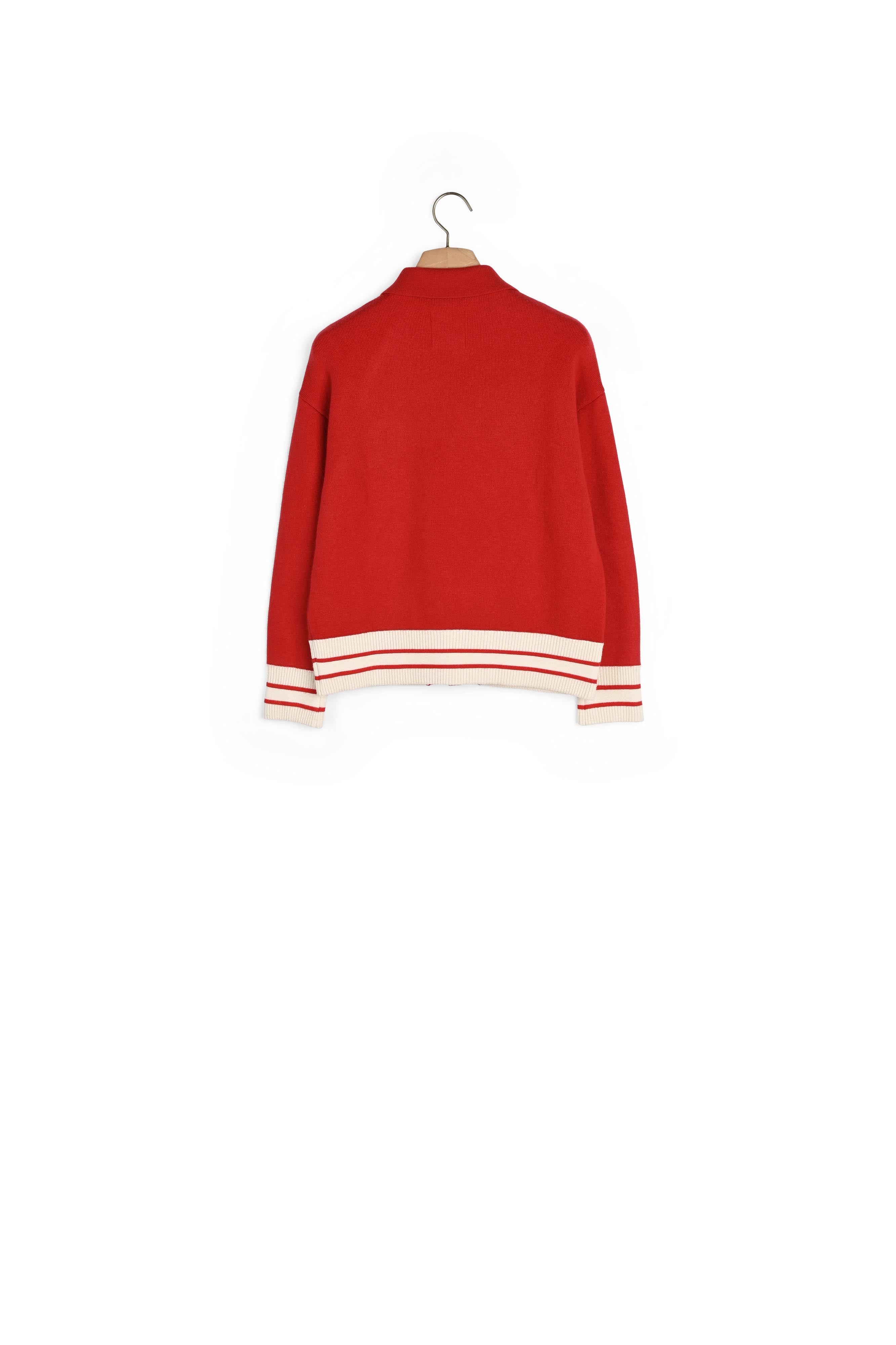 Cardi-coat avec patch Sandro seconde main