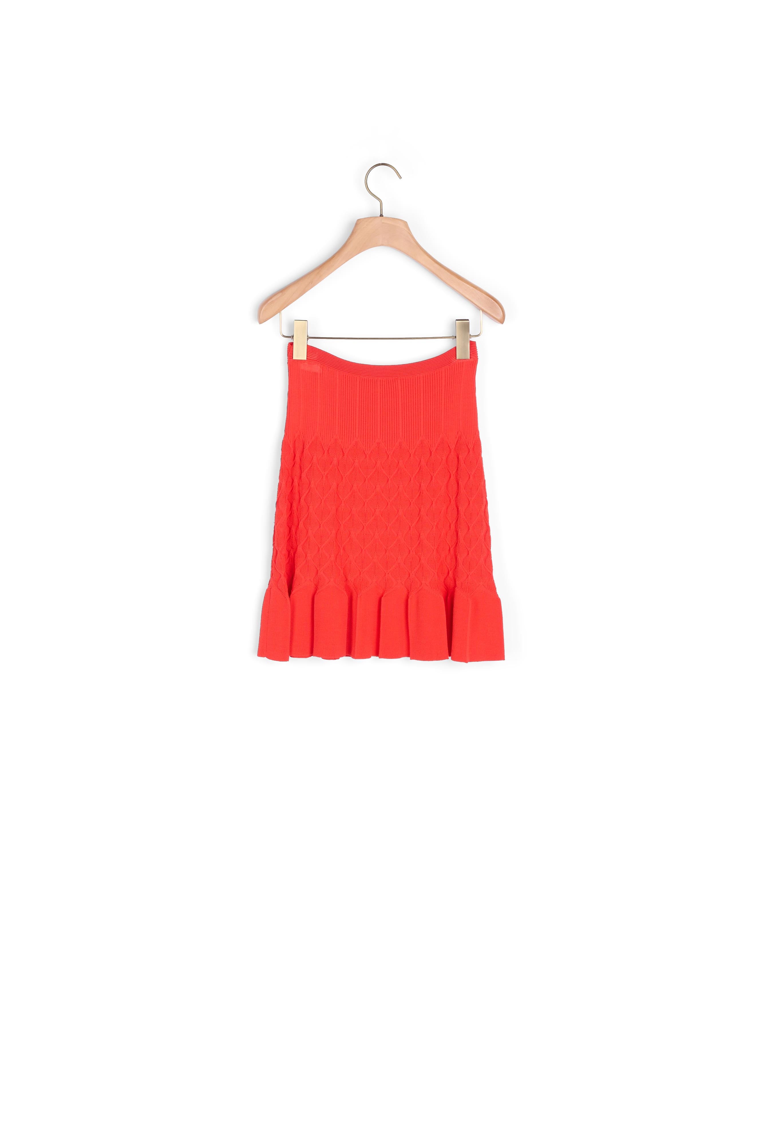 Jupe Maille en relief Sandro seconde main