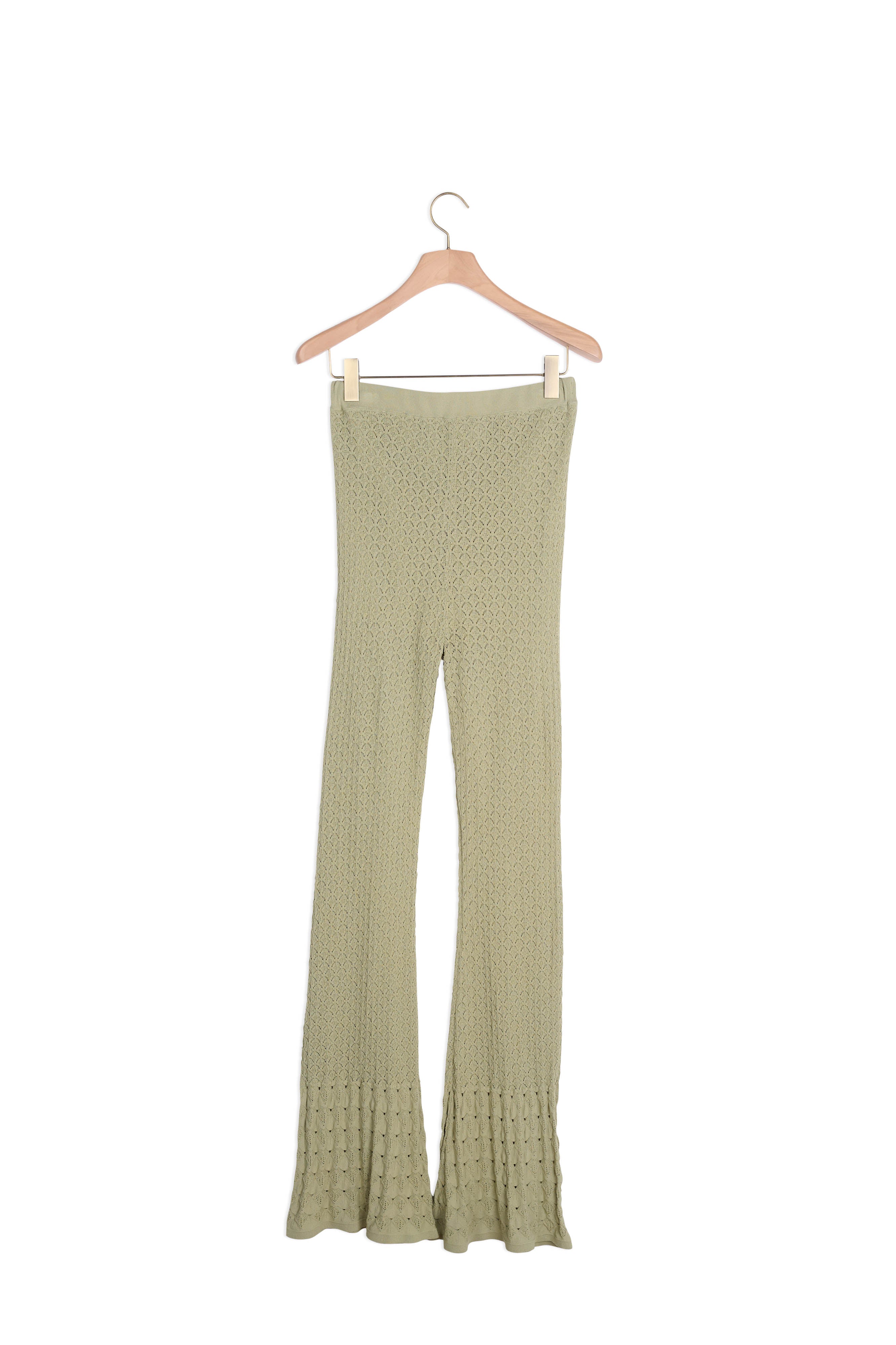 Pantalon en Maille pointelle Sandro seconde main