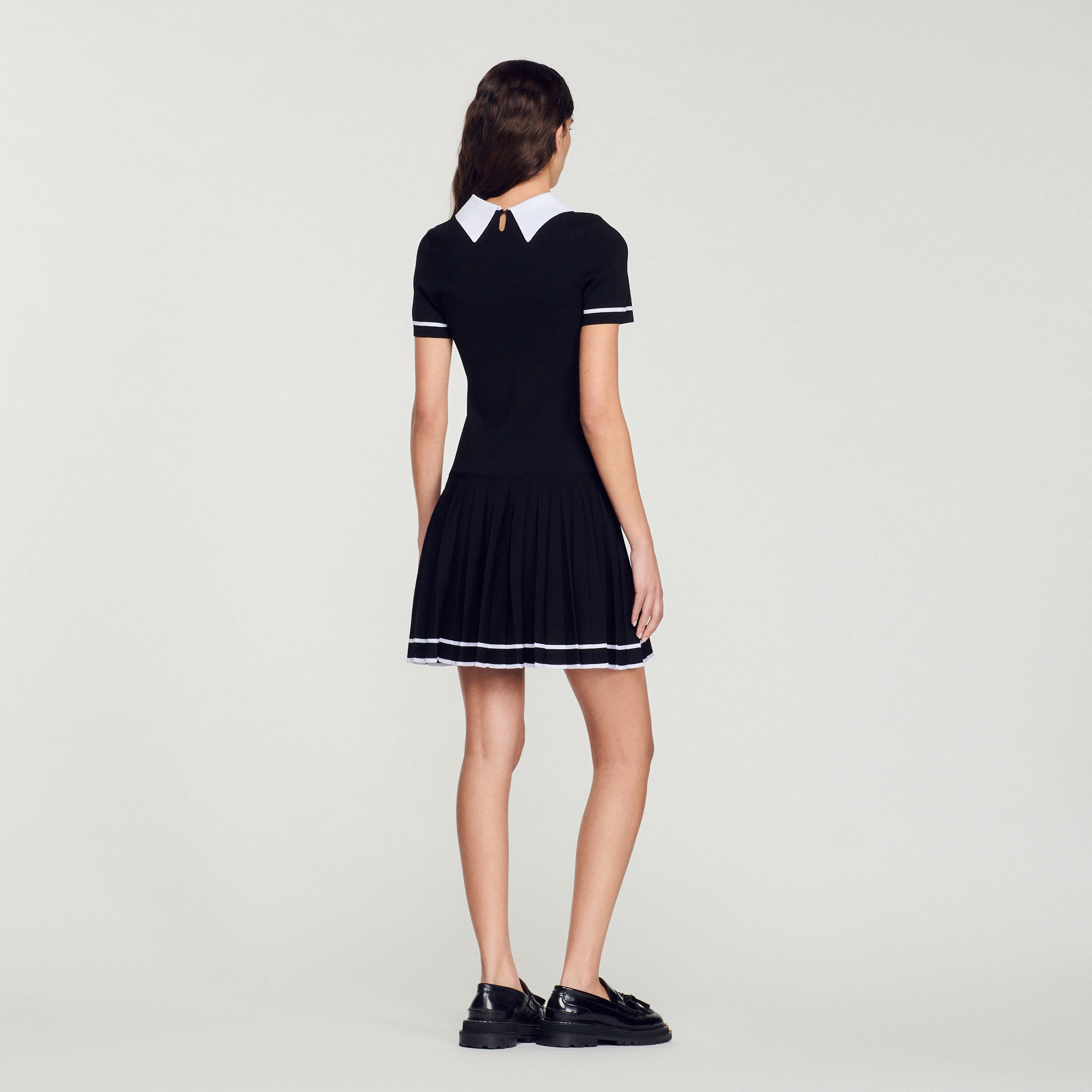 Robe courte en Maille Sandro seconde main