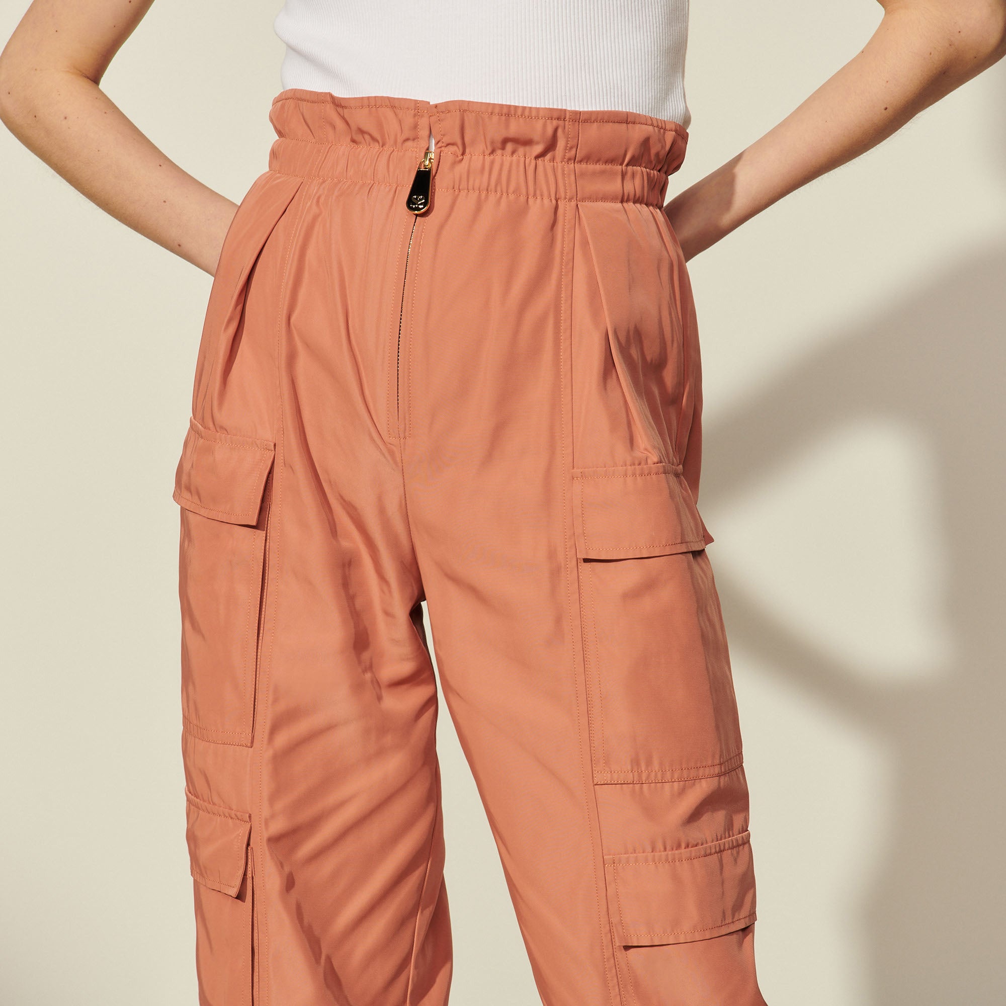 Pantalon multipoches Sandro seconde main