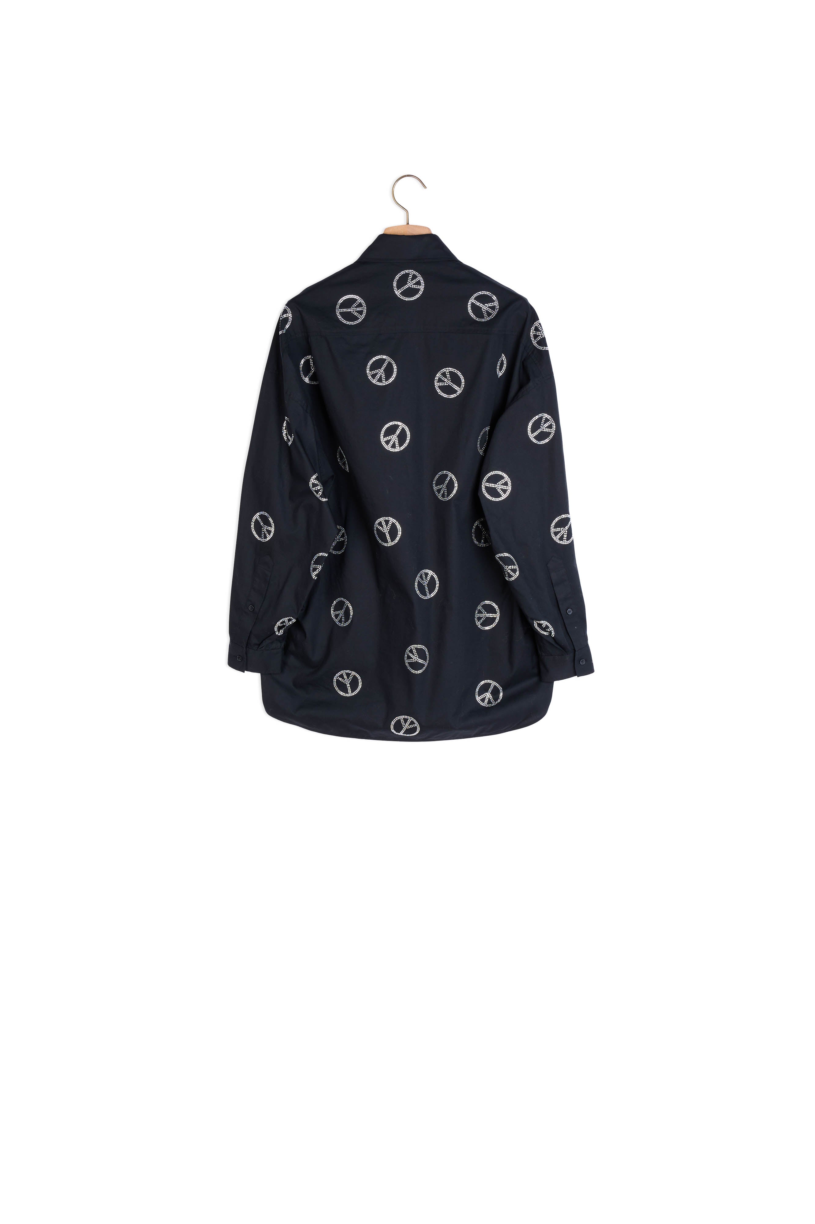 Chemise en popeline peace and love Sandro seconde main