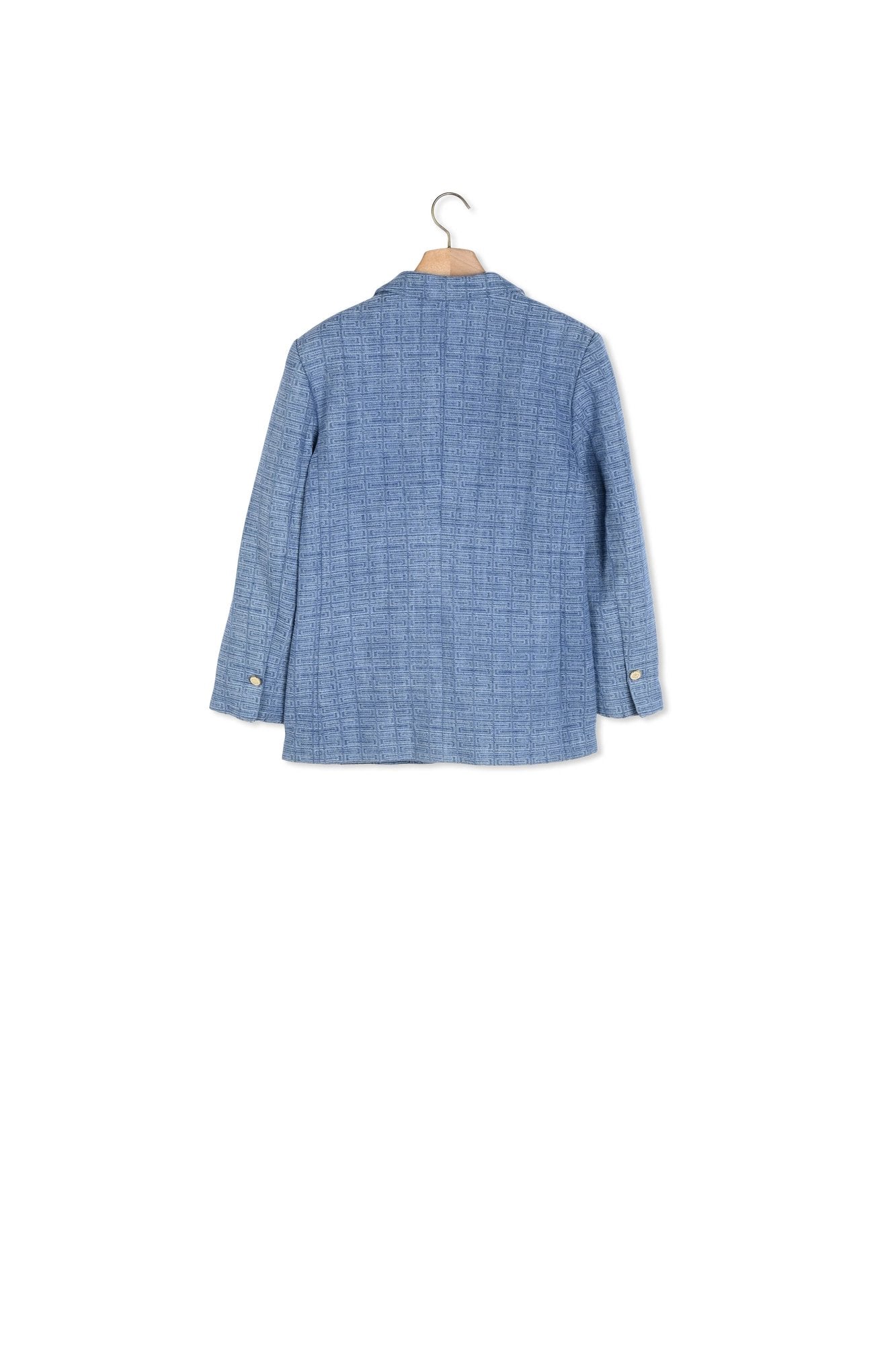 Veste en denim jacquard Sandro seconde main
