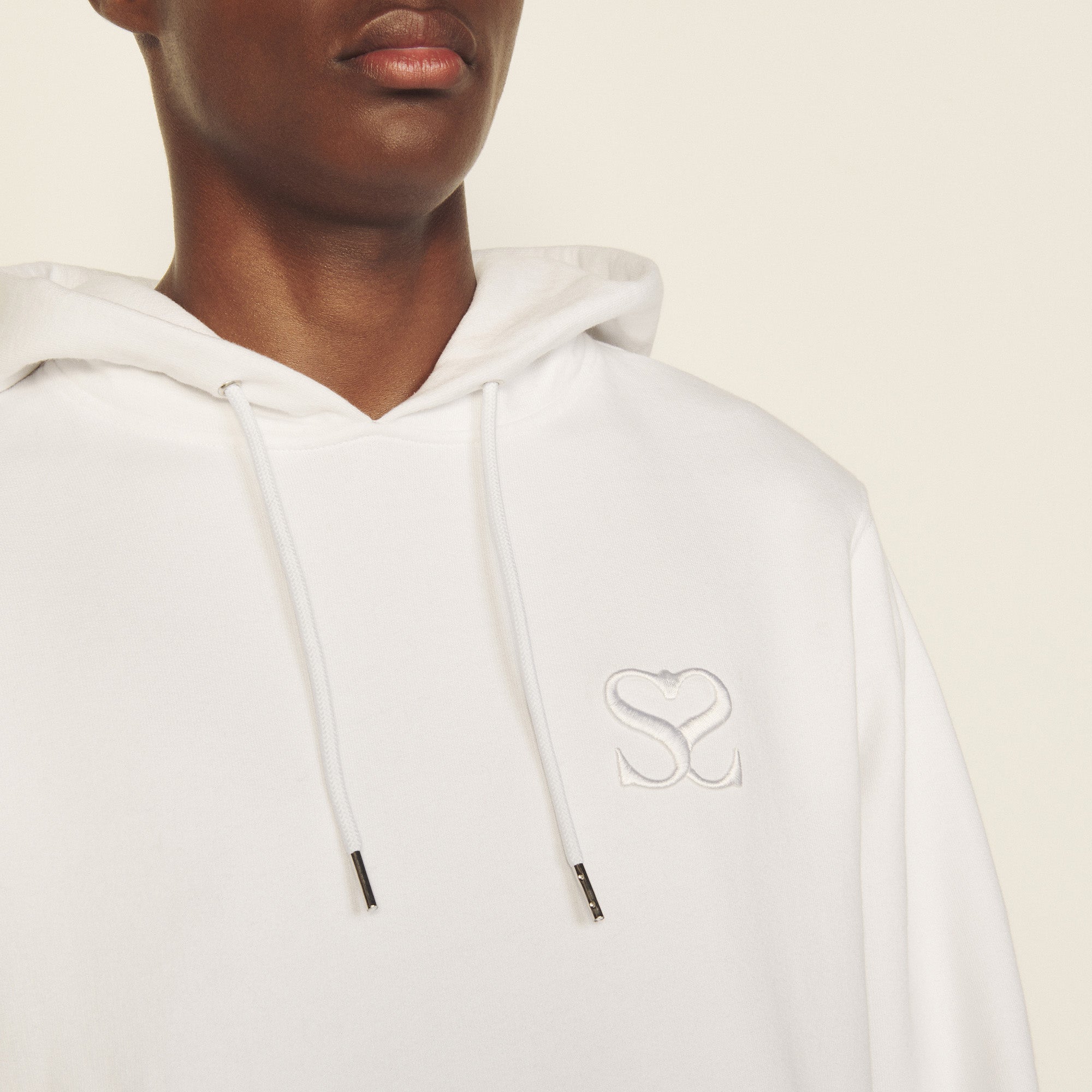 Sweat à capuche avec broderie Sandro seconde main