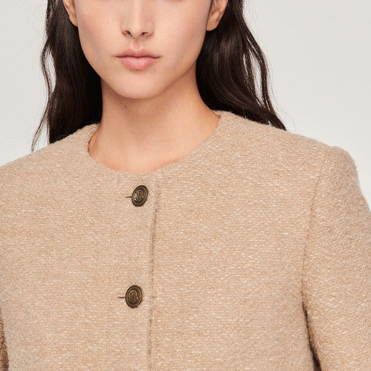 Veste en tweed Sandro seconde main