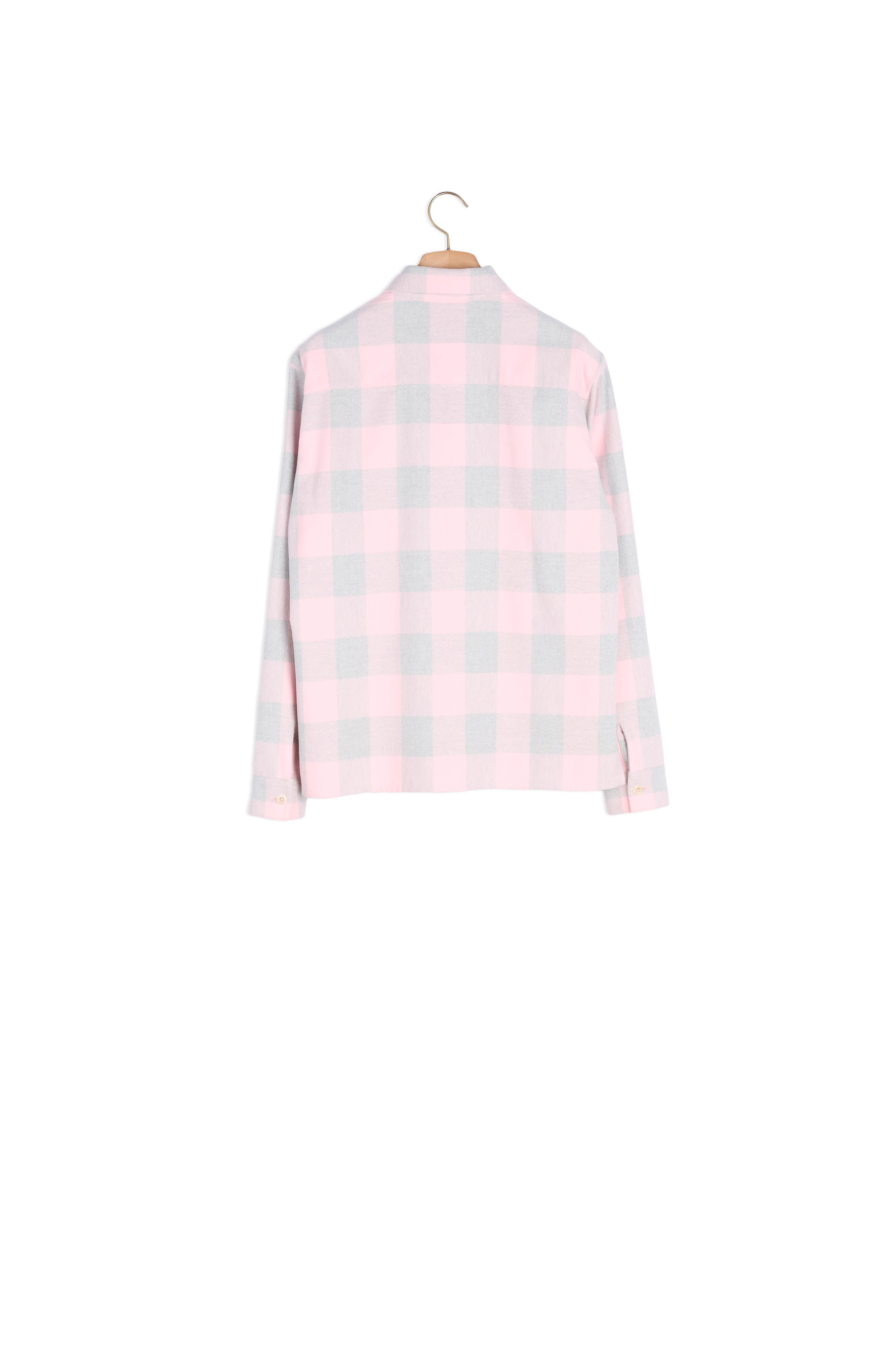 Chemise Rose/Gris Sandro seconde main