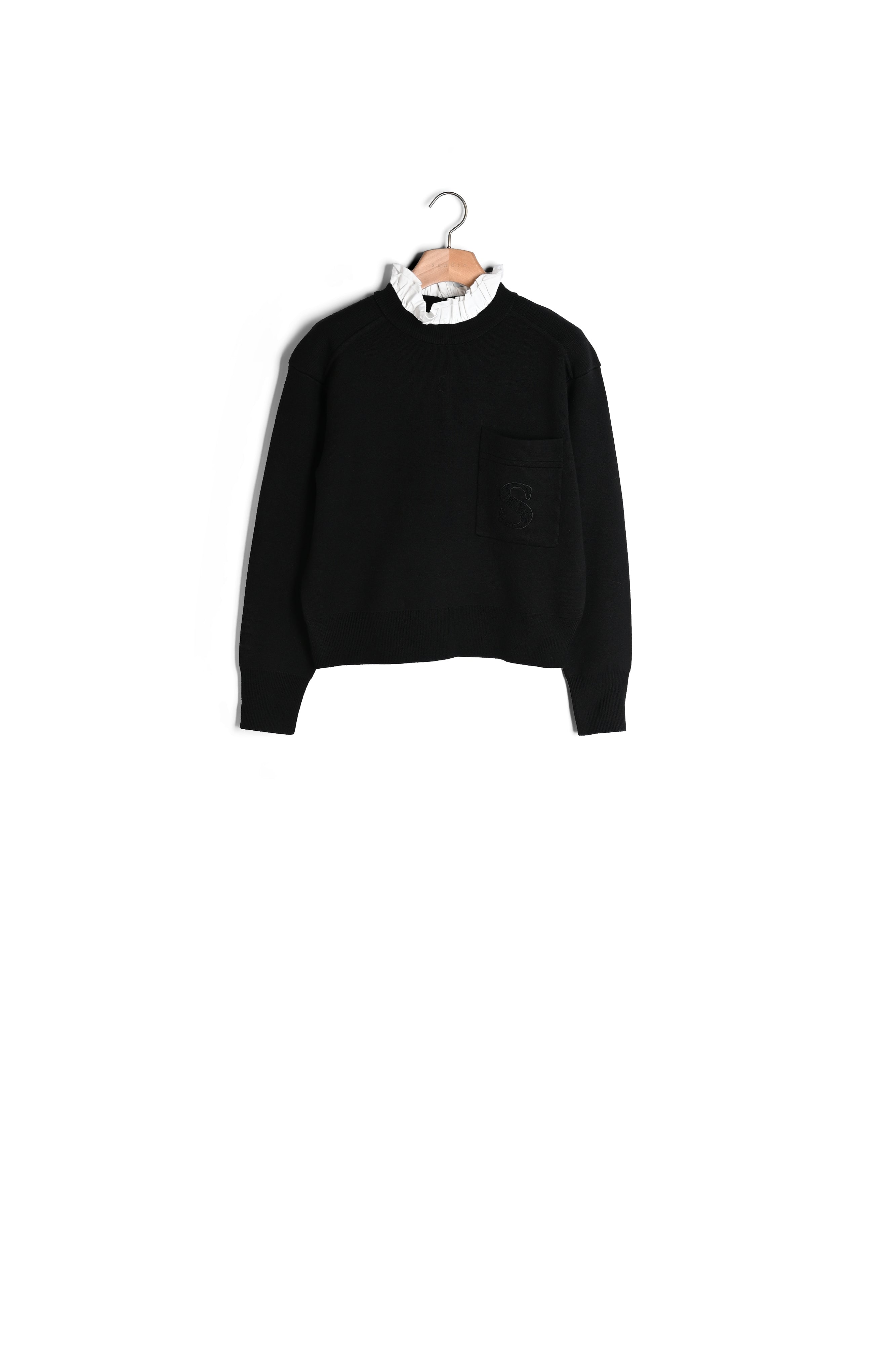 Pull en Maille col montant Sandro seconde main