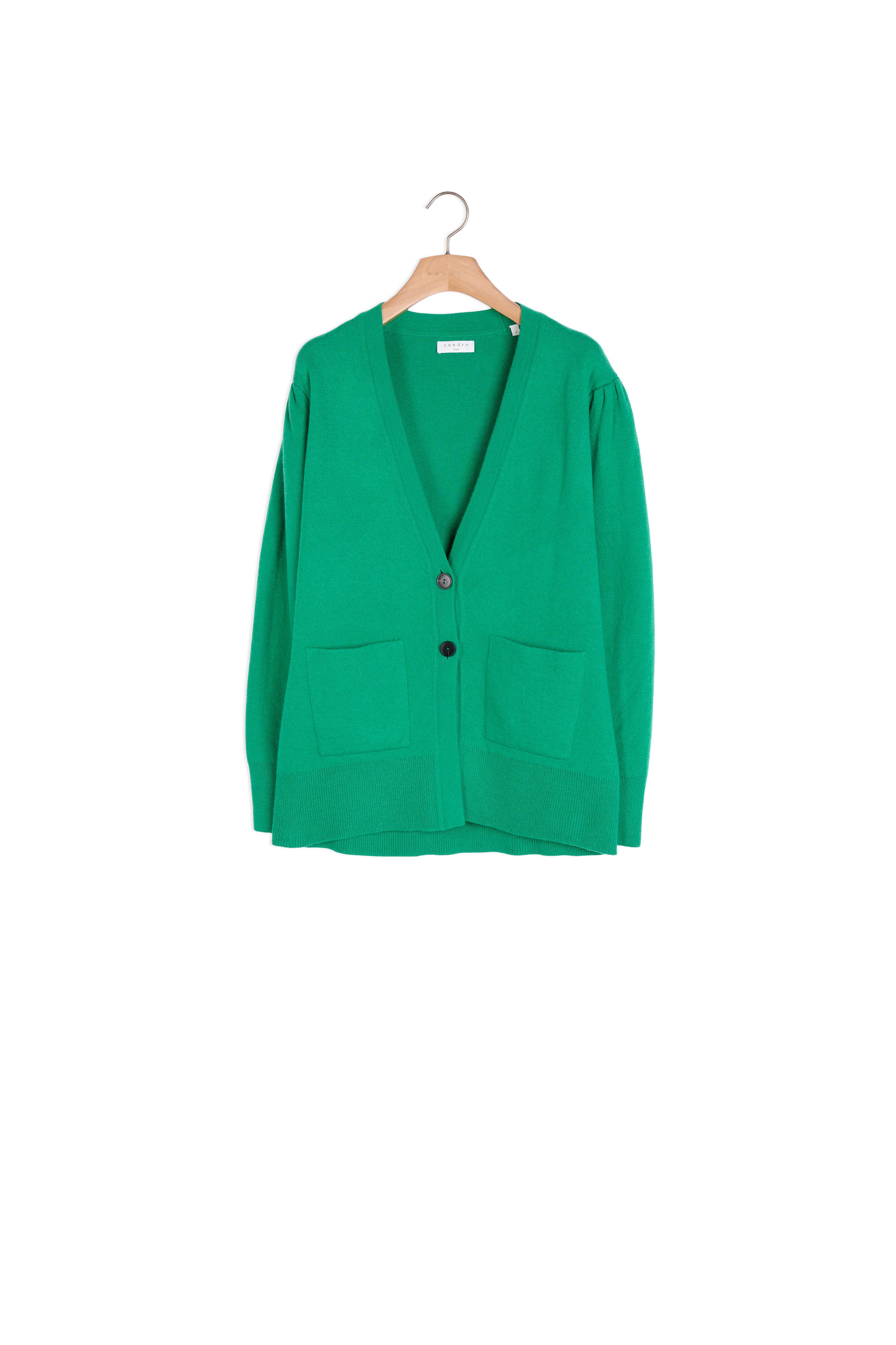 Cardigan long boutonné Sandro seconde main