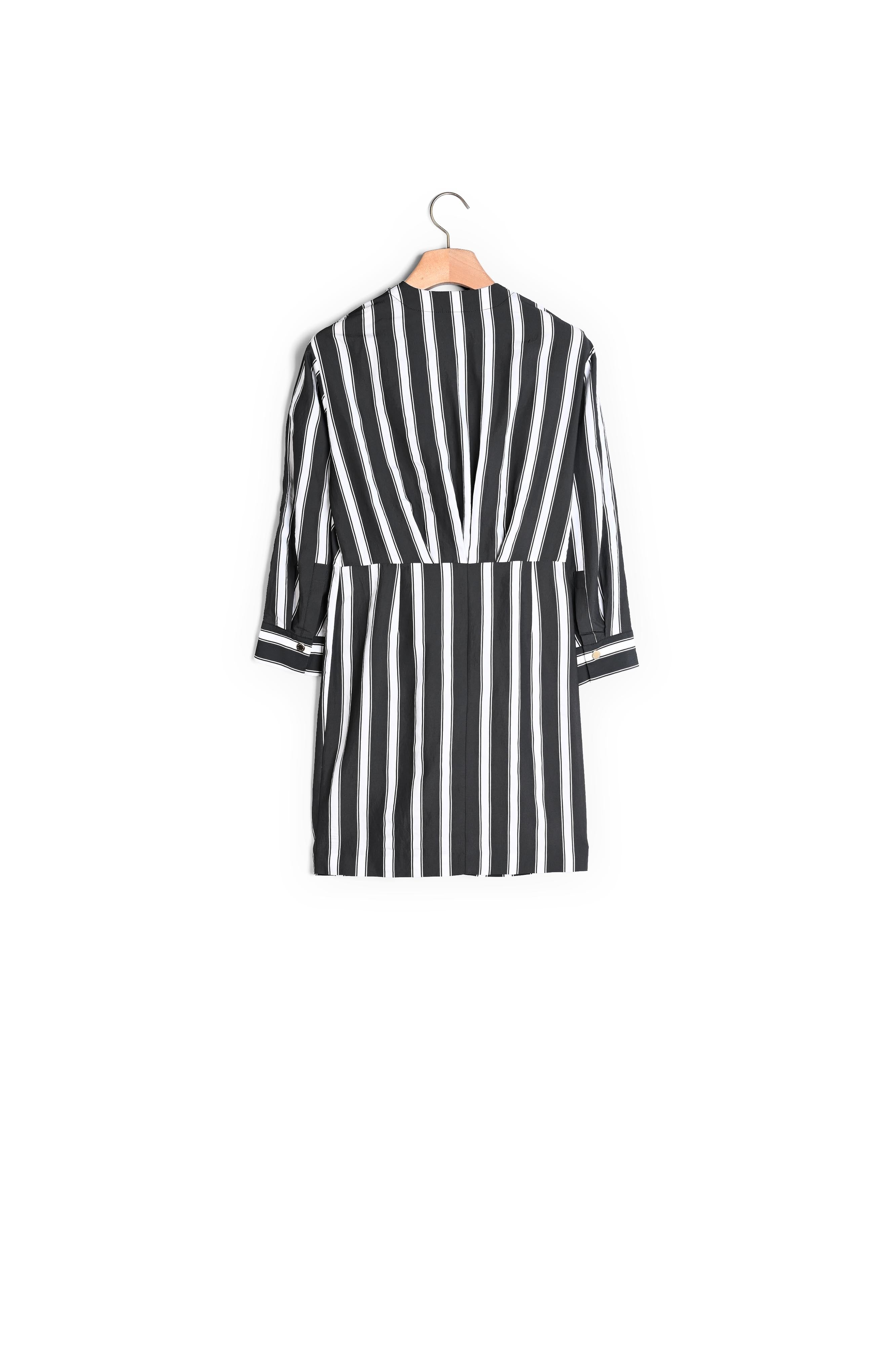 Robe courte rayée à encolure en V Sandro seconde main
