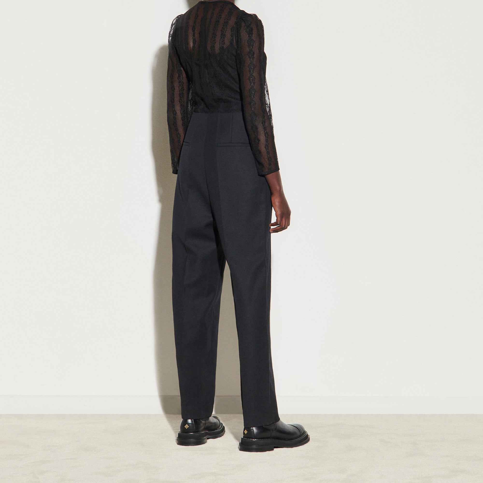 Combinaison Pantalon bi-matière Sandro seconde main