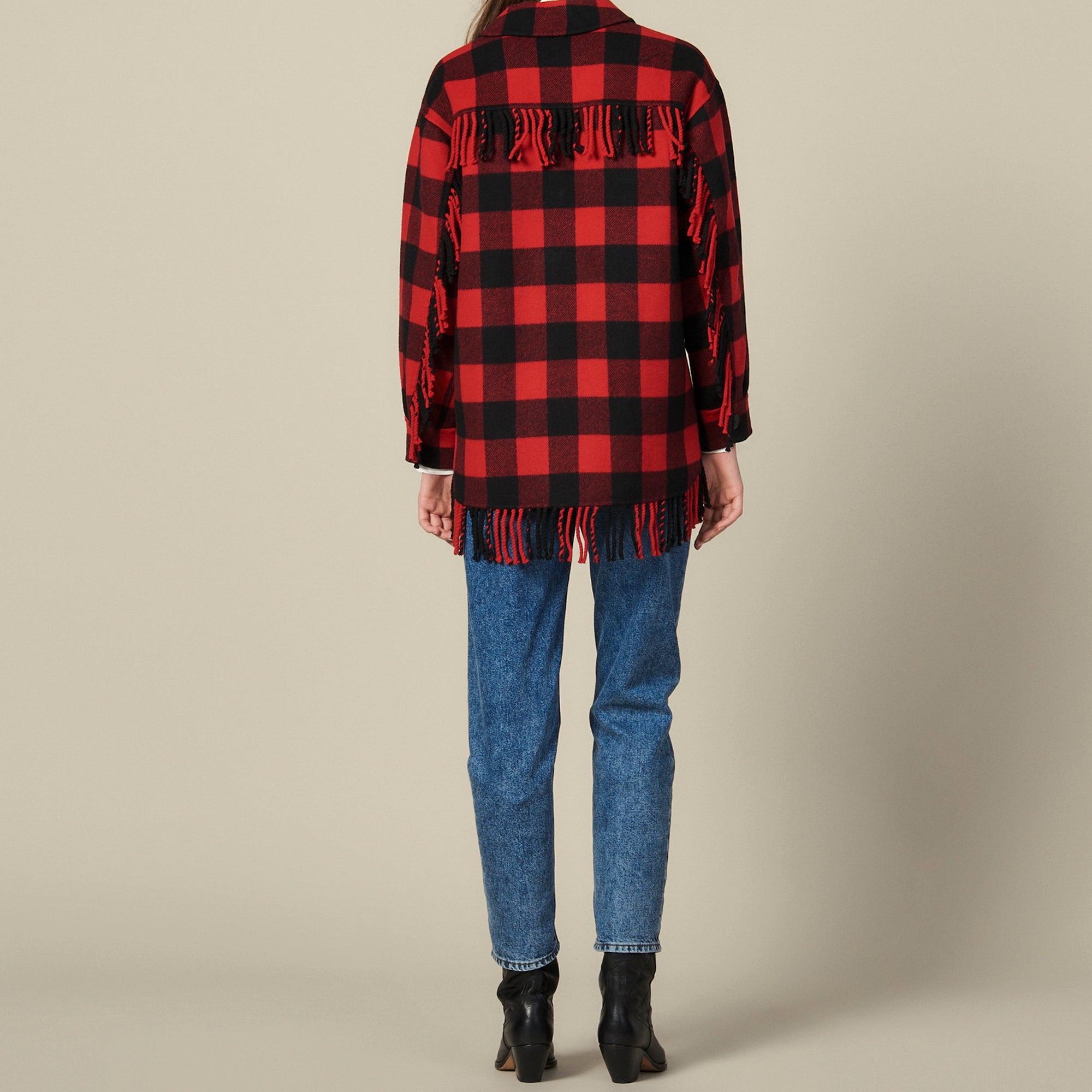 Veste Chemise oversize Sandro seconde main