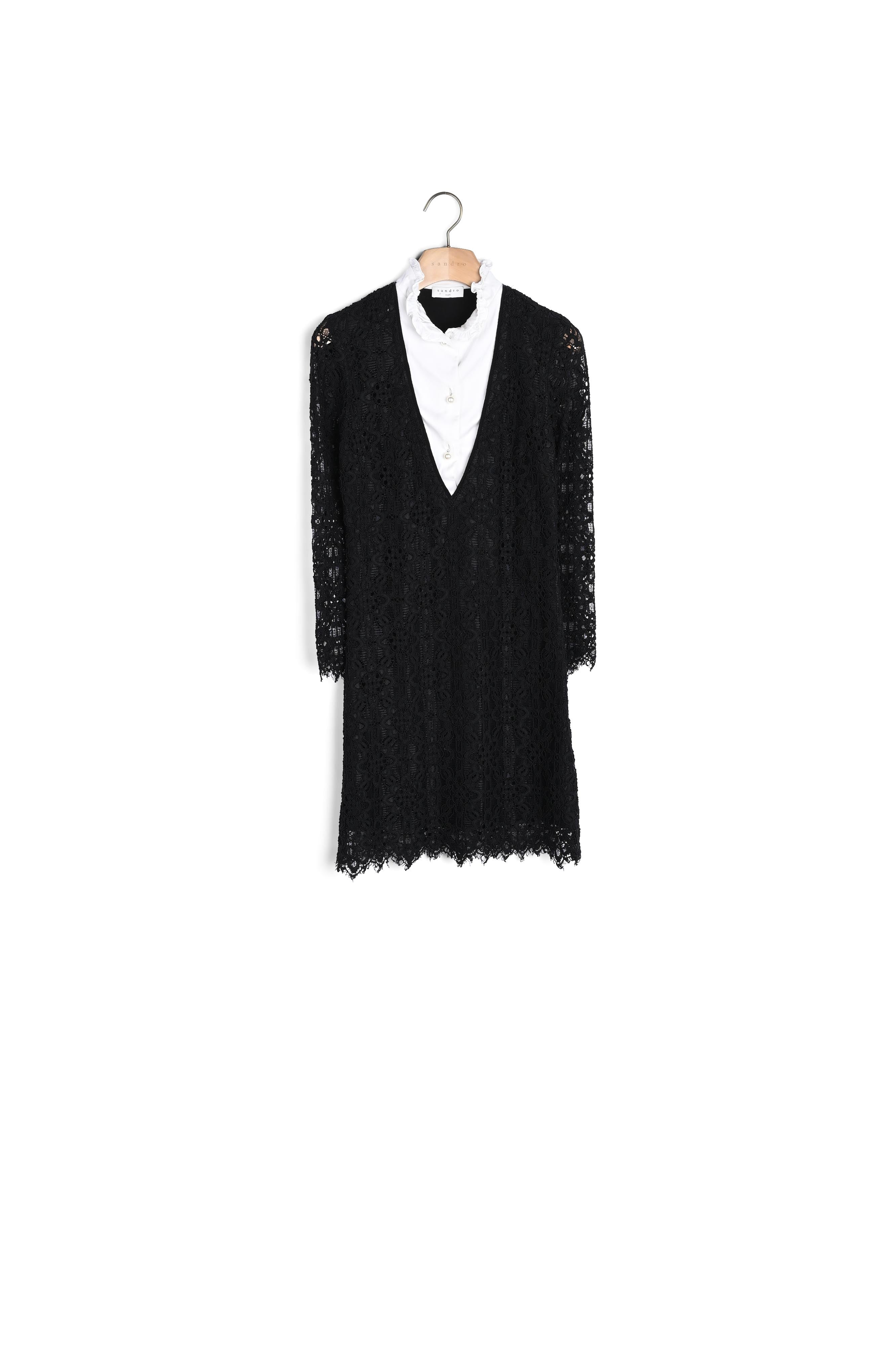 Robe courte effet trompe l oeil Sandro seconde main