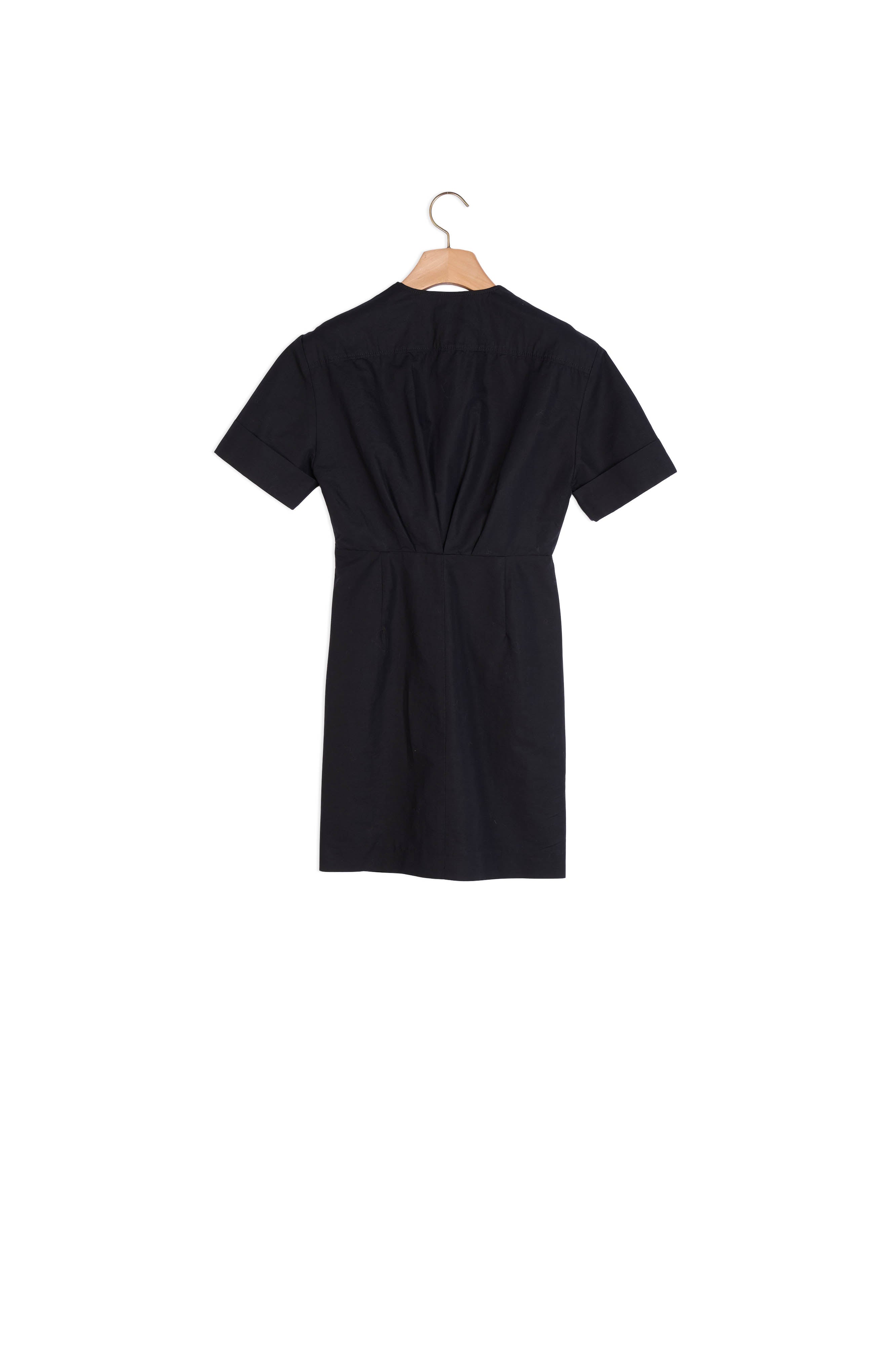 Robe courte ornée d'œillets entrelacés Sandro seconde main