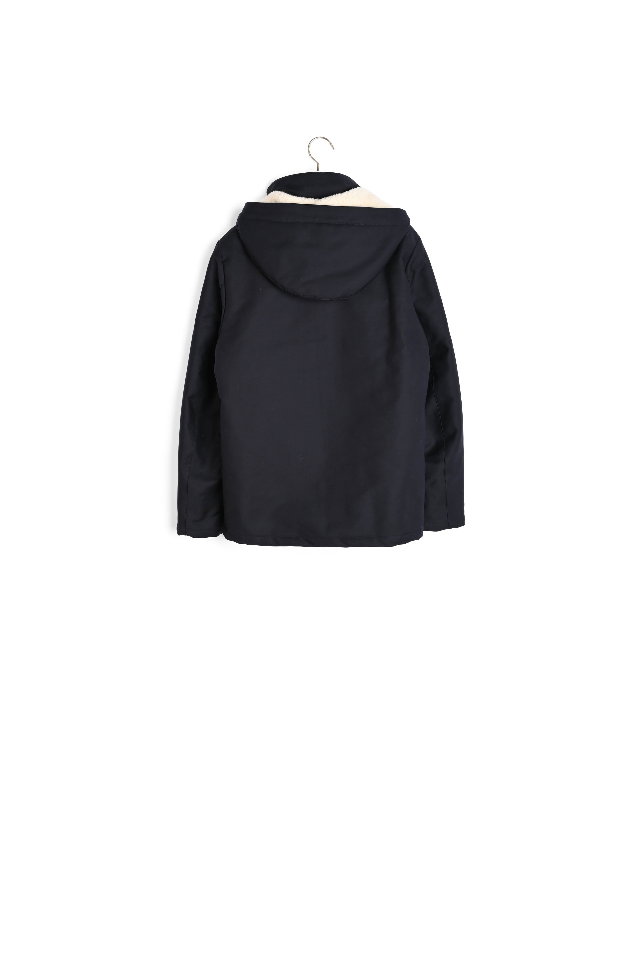 Manteau à capuche en coton Sandro seconde main