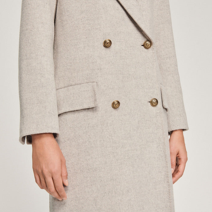 Manteau long droit Sandro seconde main