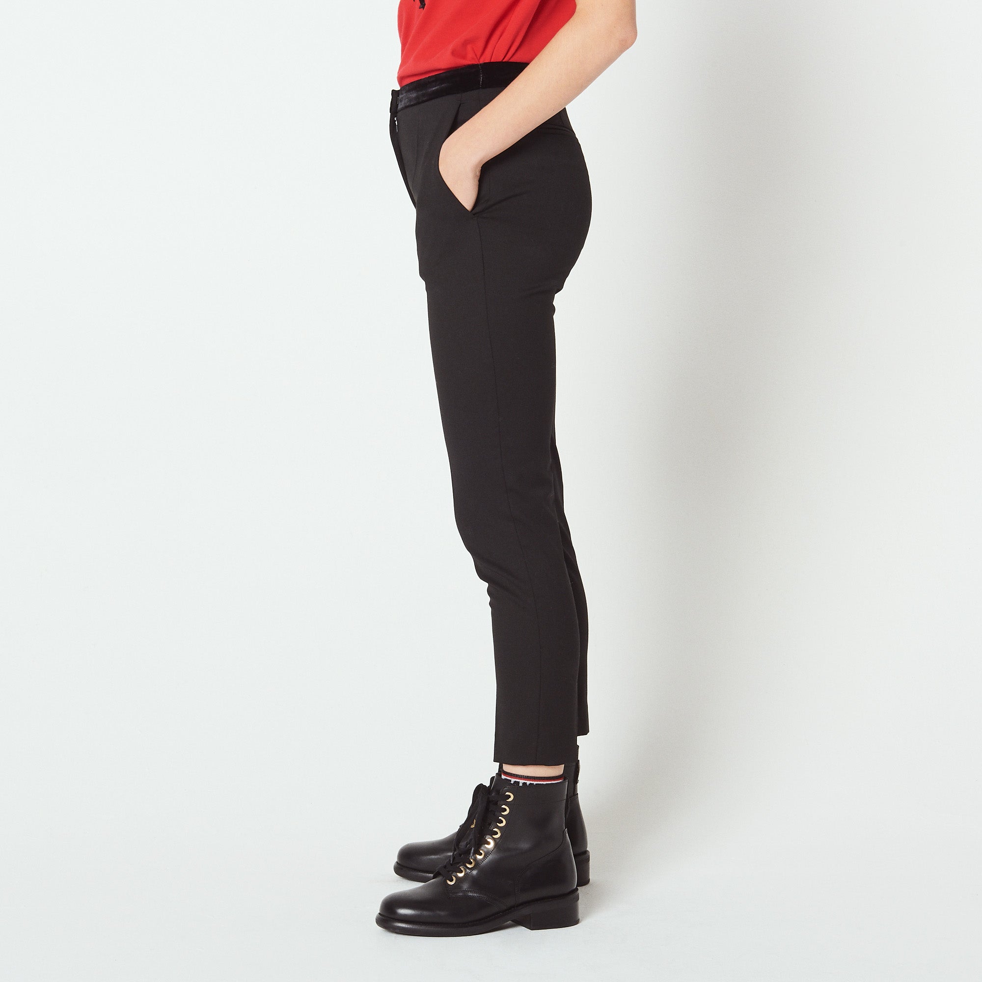 Pantalon de costume droit Sandro seconde main