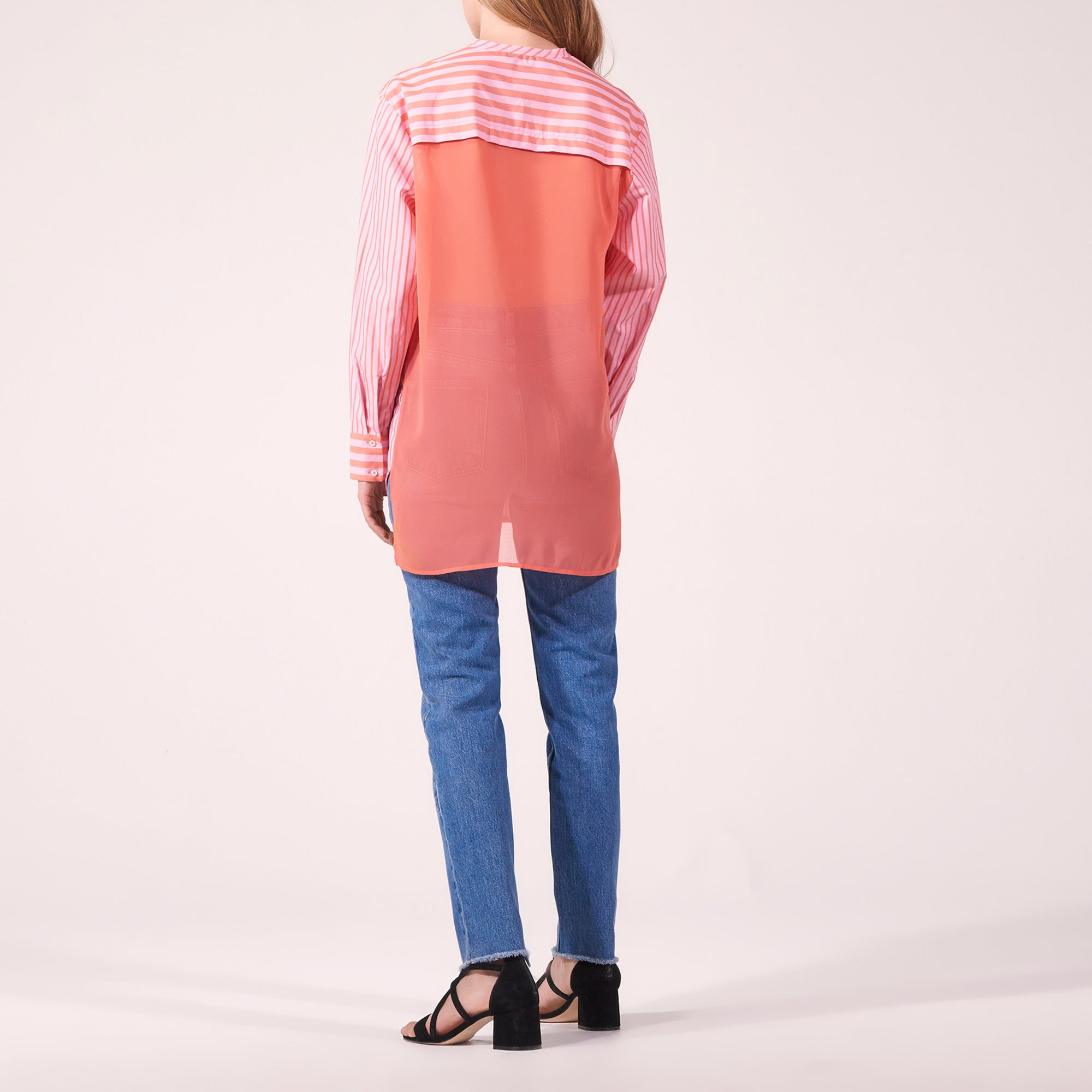 Chemise en coton rayé Sandro seconde main