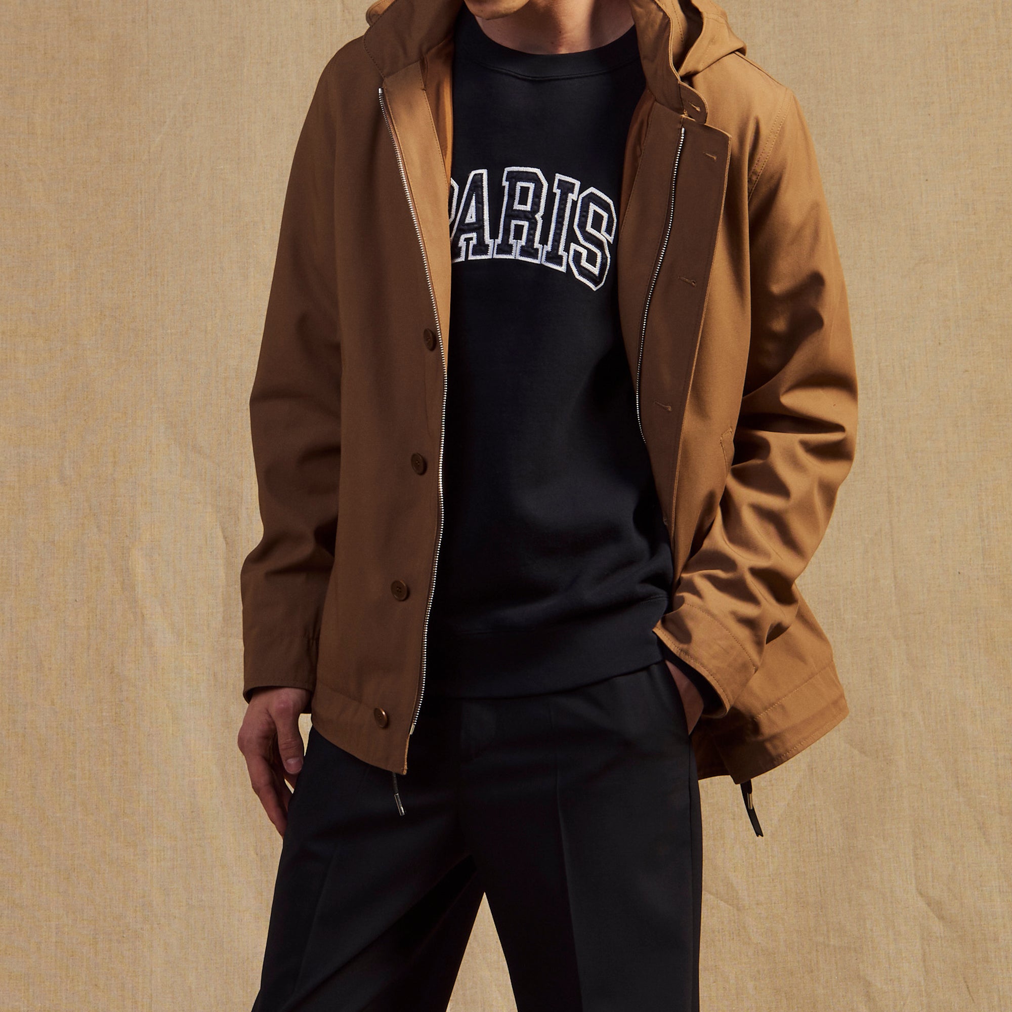 Deckjacket en coton Sandro seconde main