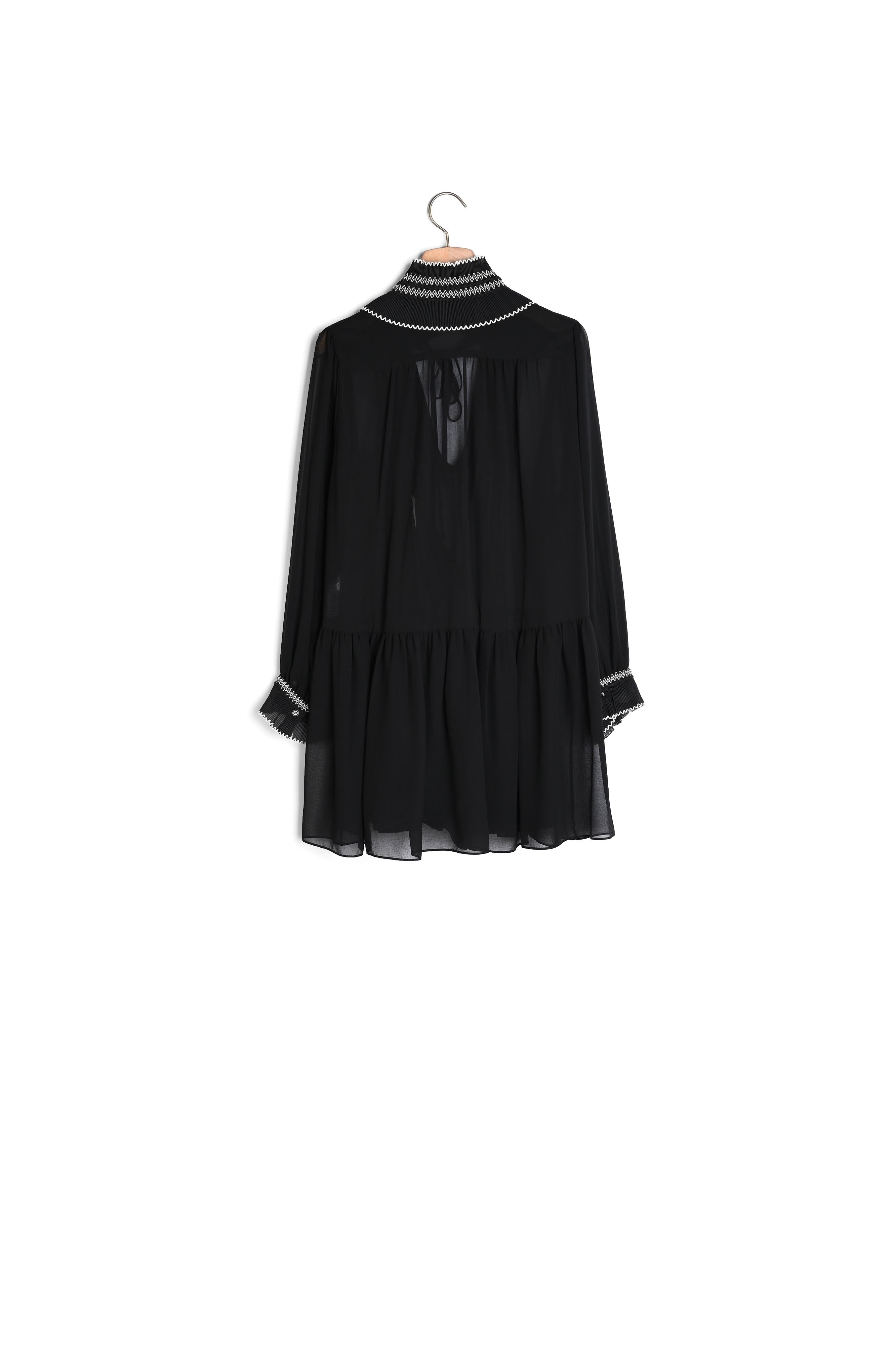 Robe fluide en mousseline Sandro seconde main