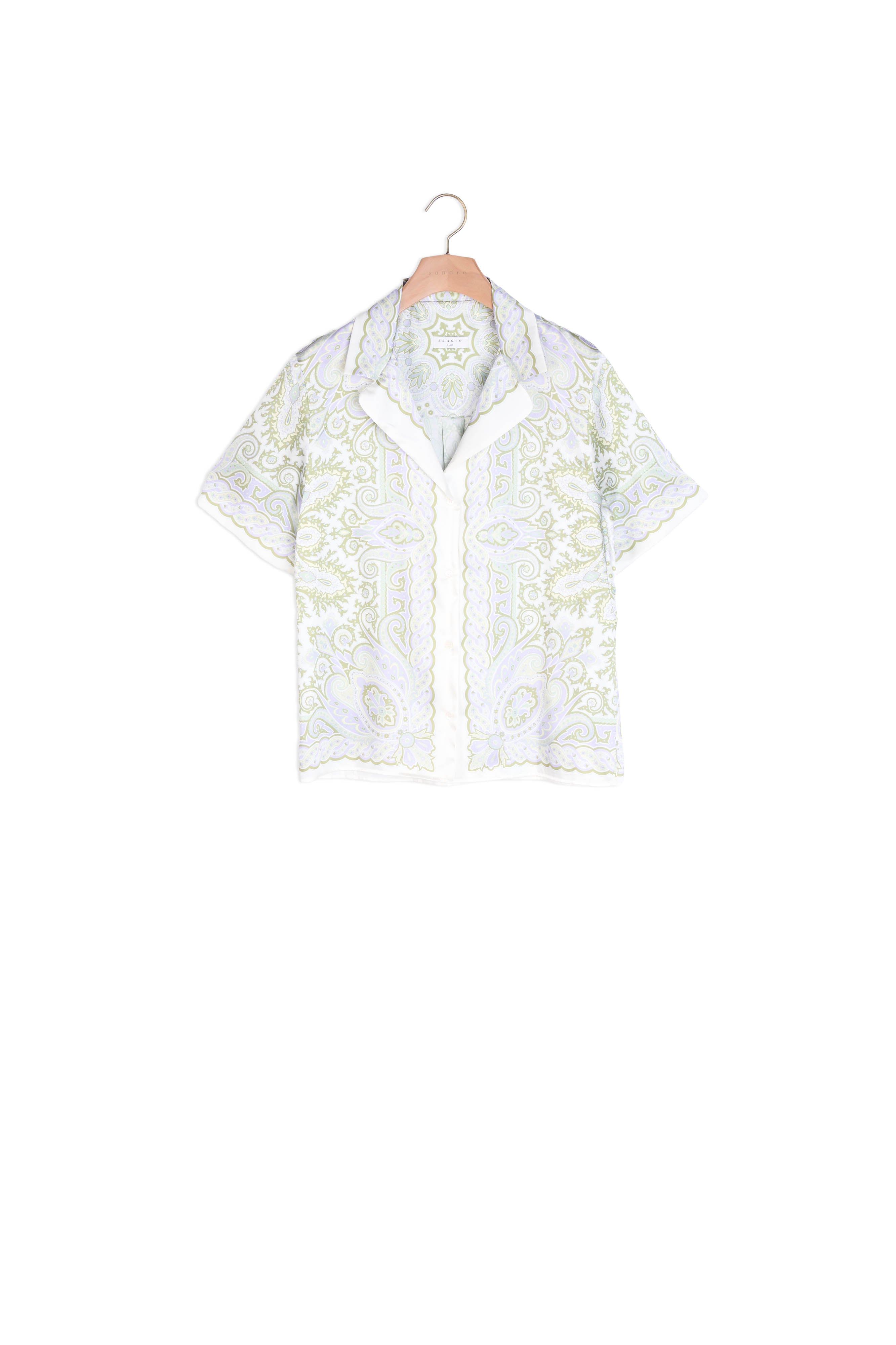Chemise pyjama imprimée Sandro seconde main