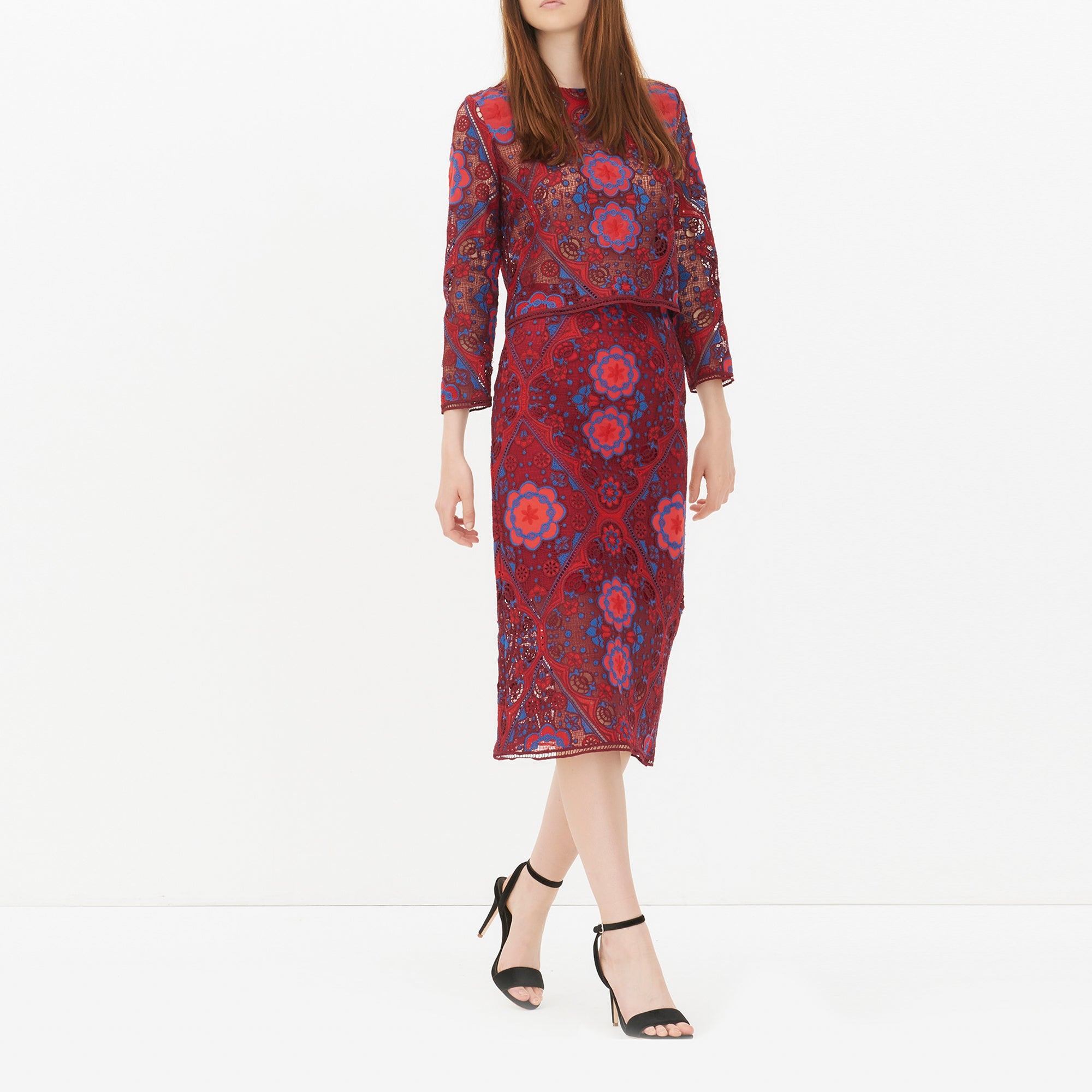 Jupe Rouge Sandro seconde main