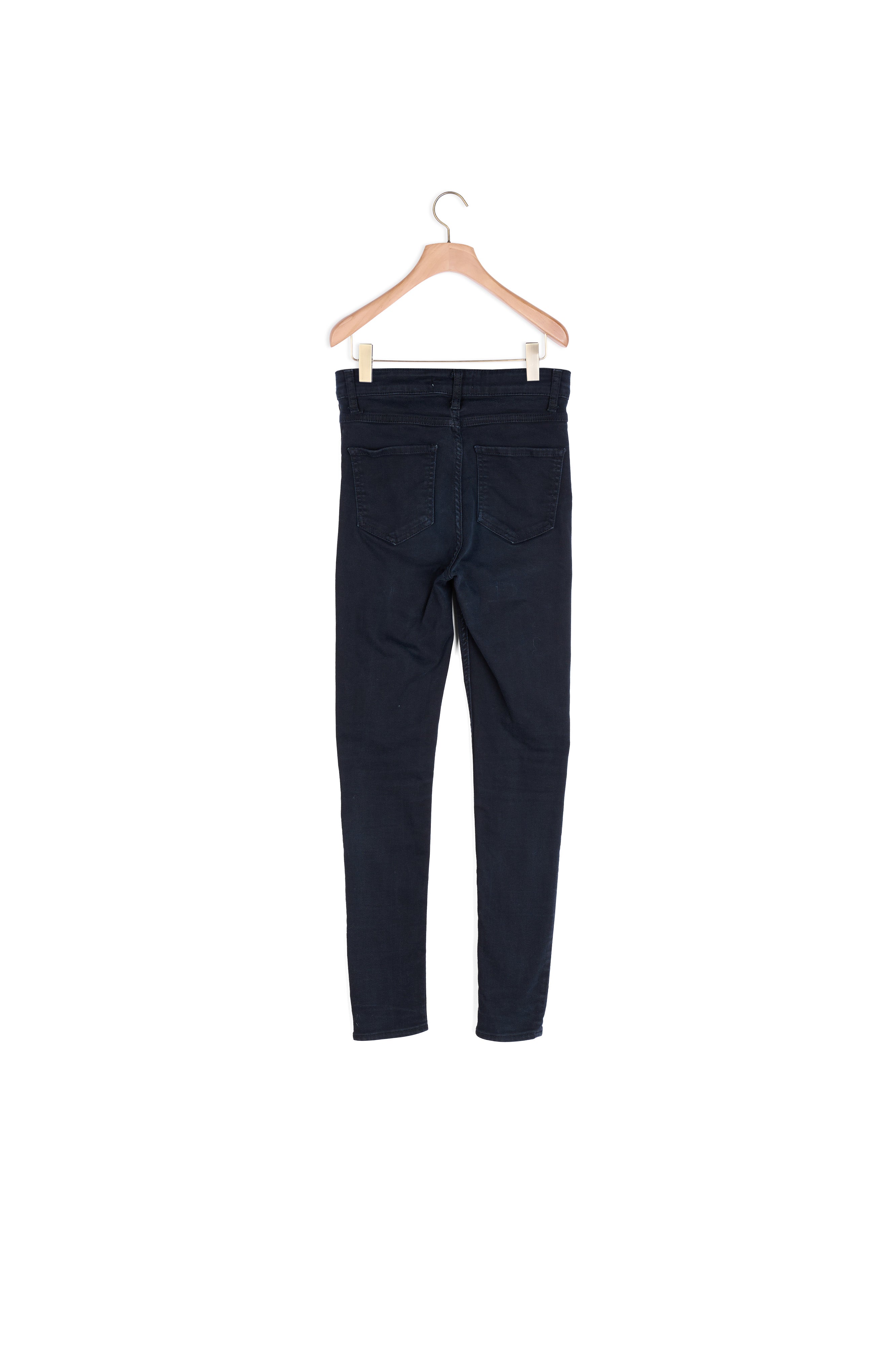 Jean zip visible et coutures apparentes Sandro seconde main