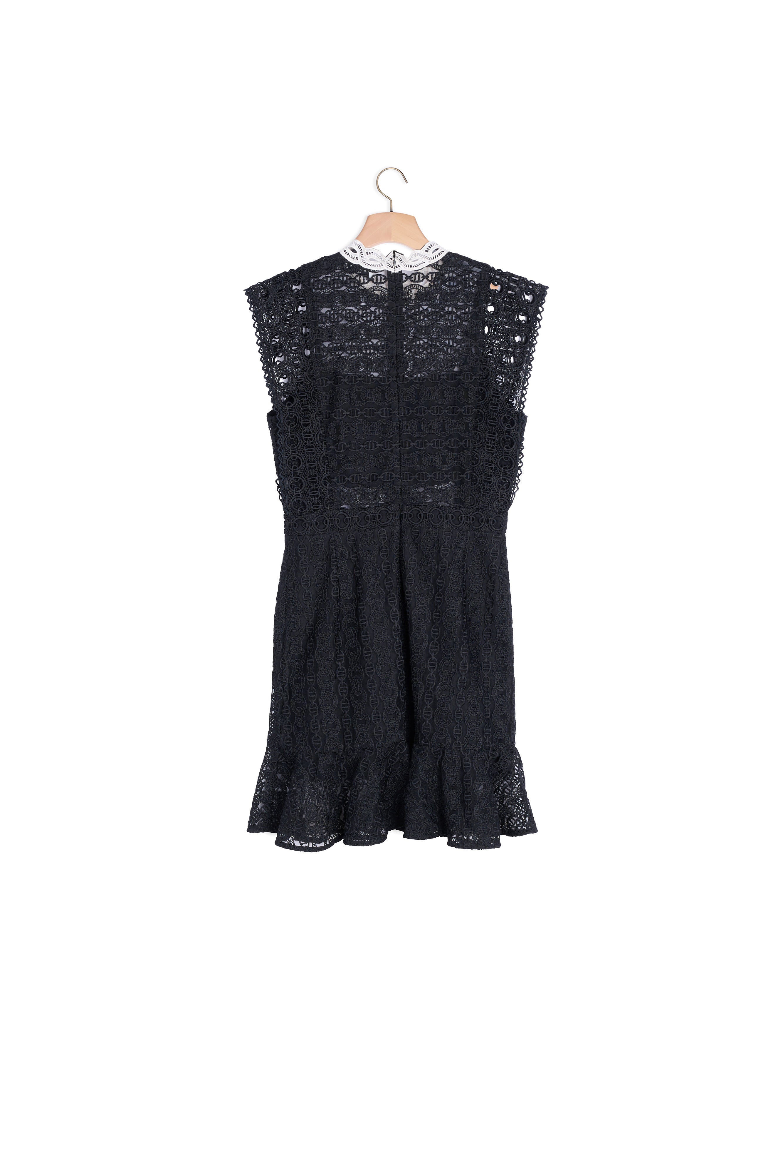 Robe en dentelle avec transparence Sandro seconde main