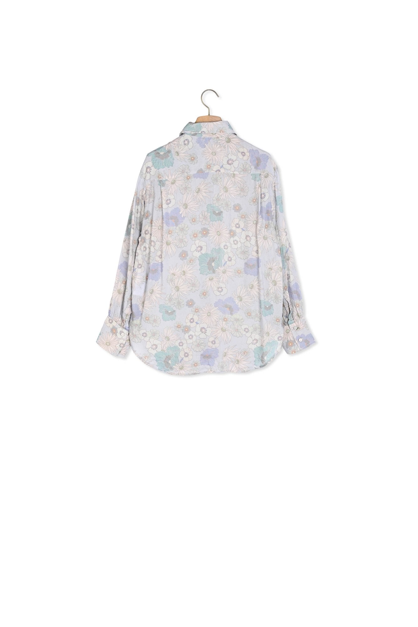 Chemise en voile imprimée Sandro seconde main