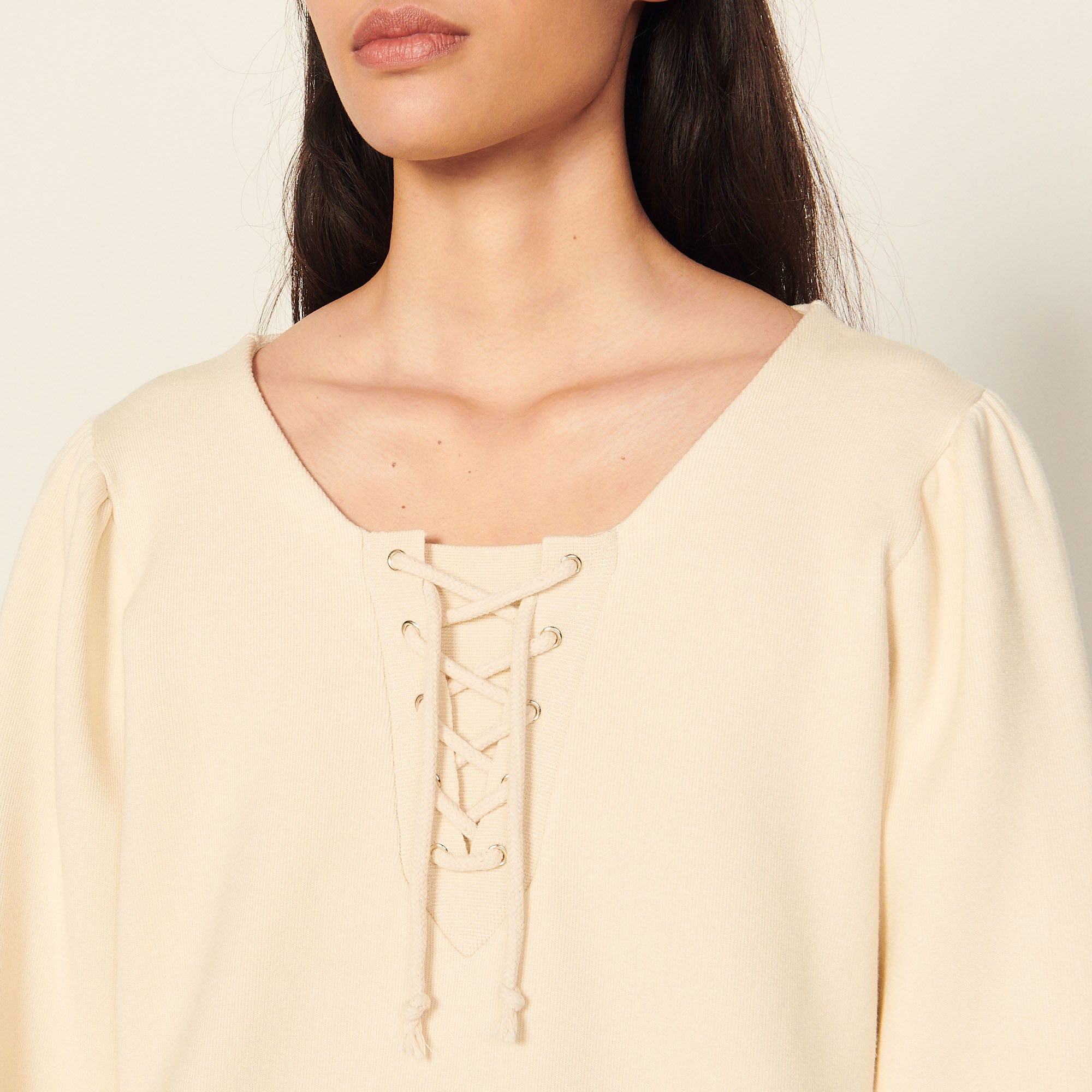 Pull lacé Sandro seconde main
