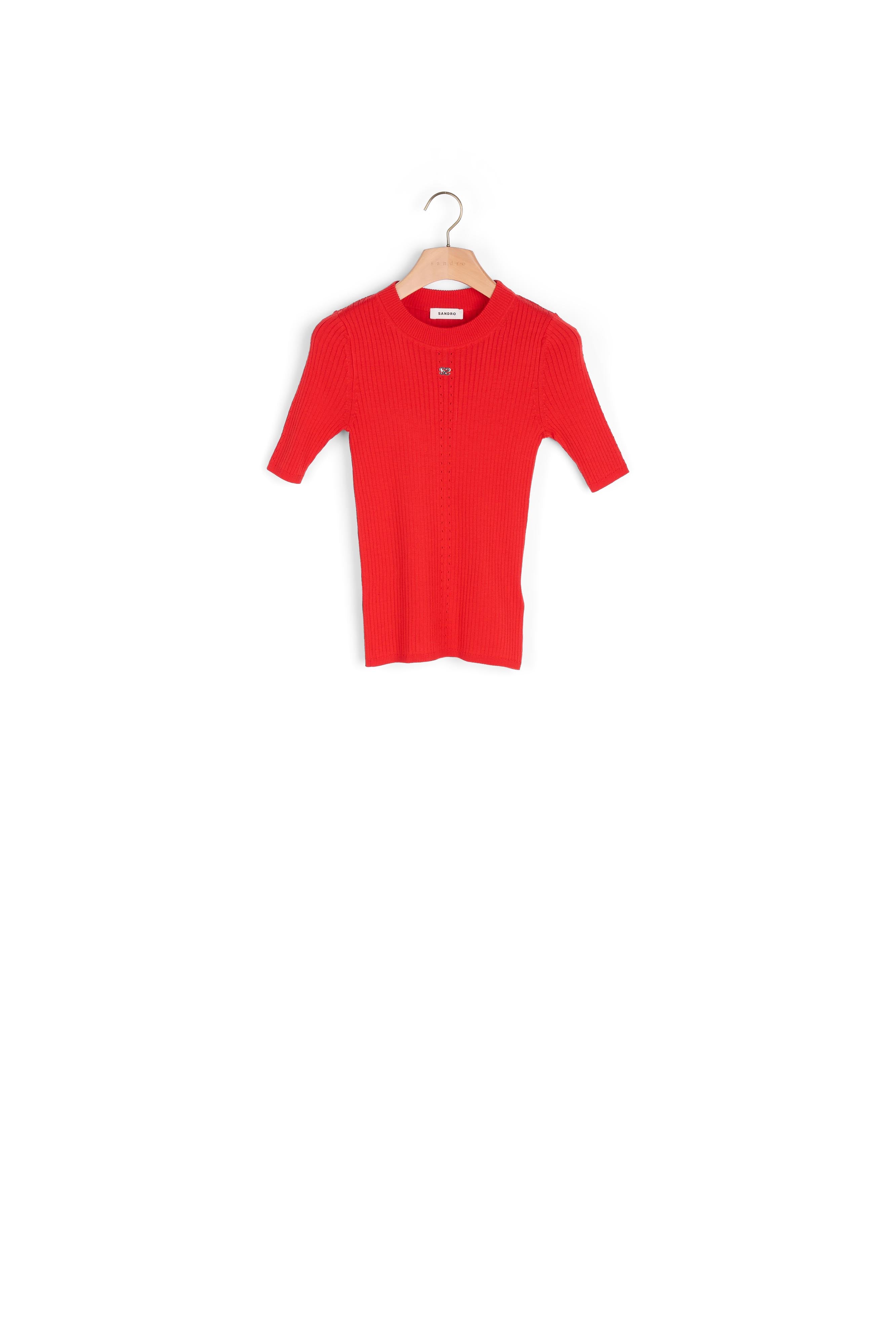 Pull Rouge Sandro seconde main