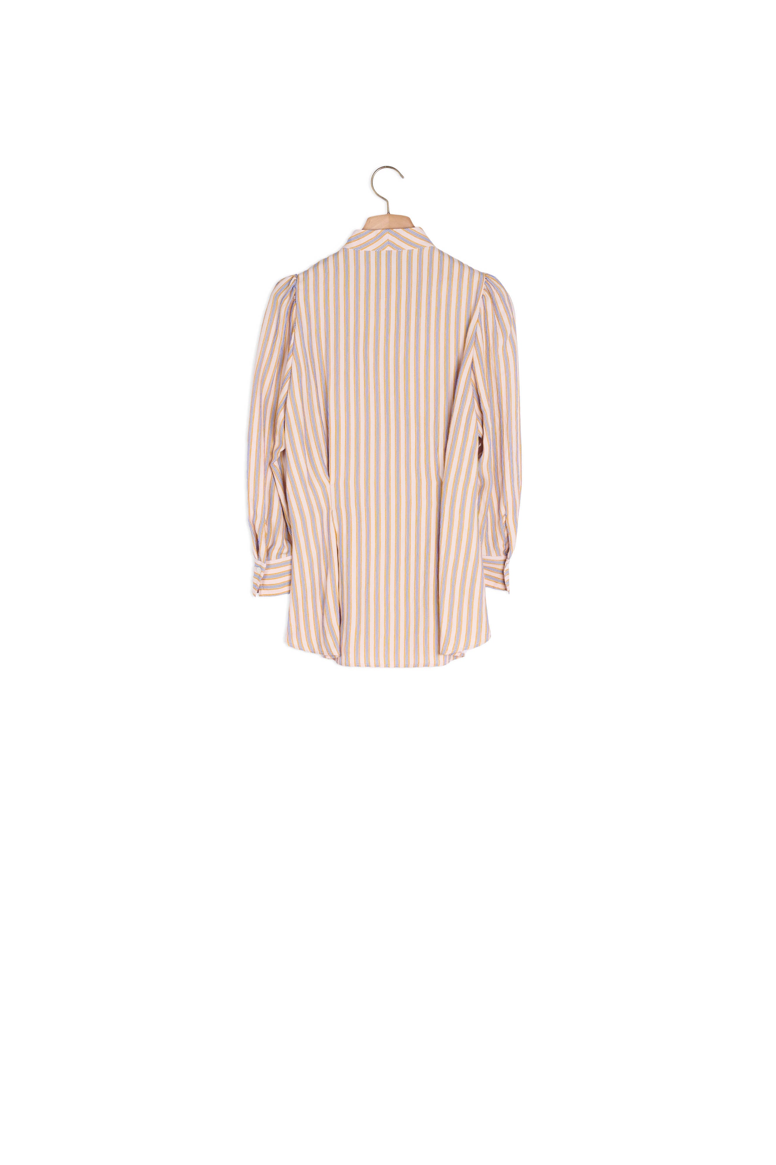 Chemise à rayures fantaisies Sandro seconde main