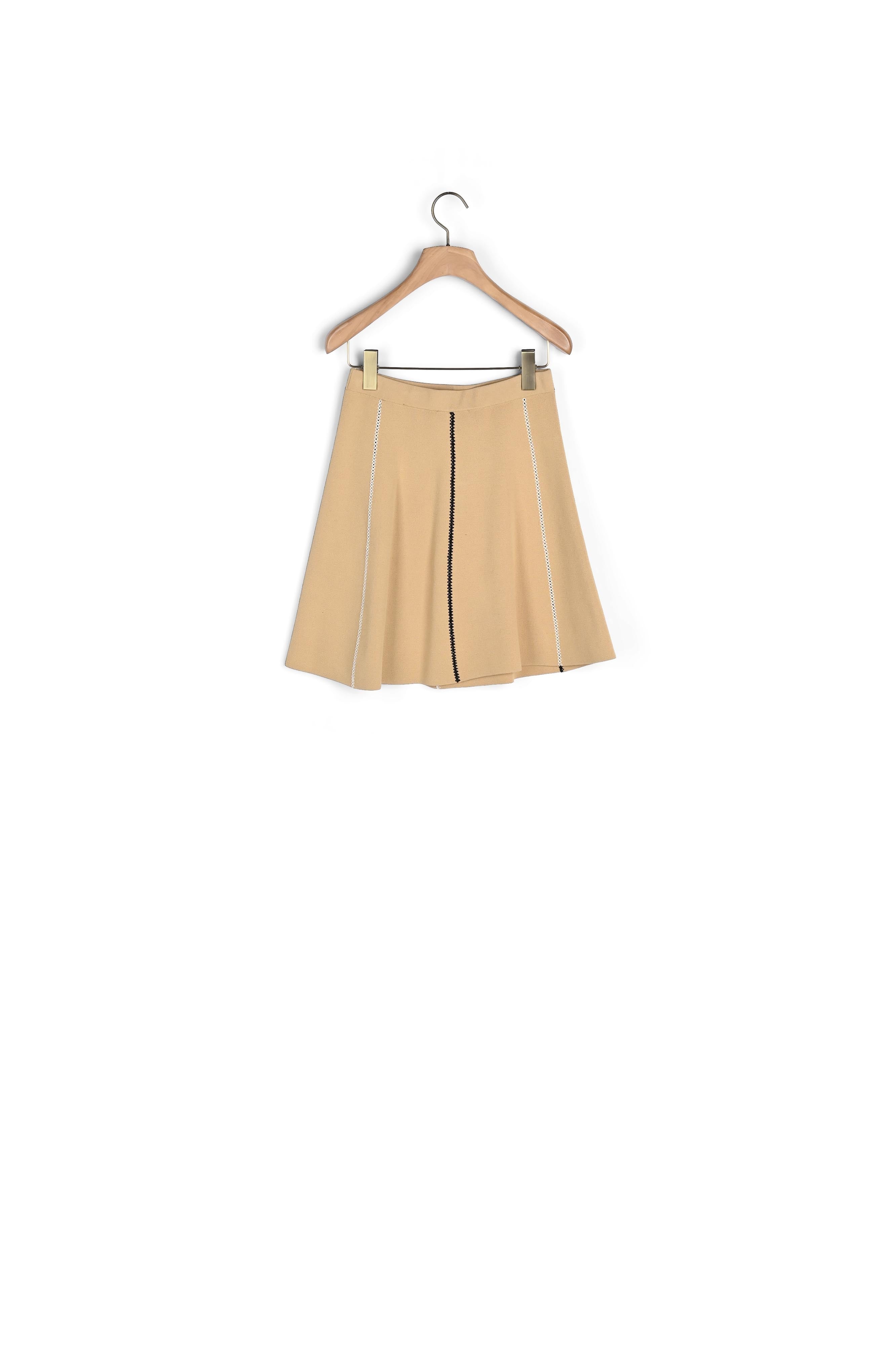 Jupe Vanille Sandro seconde main