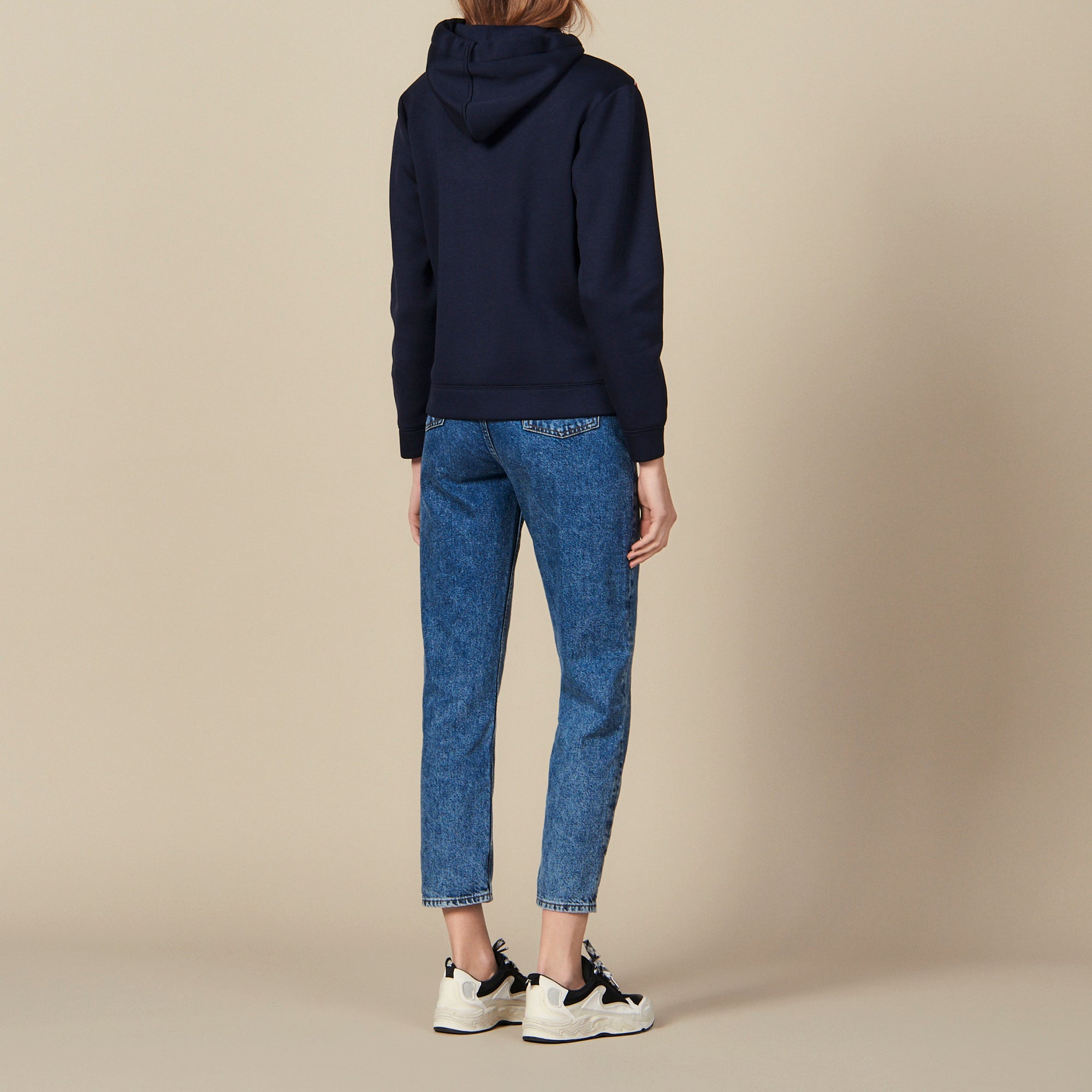 Sweatshirt avec galon rayé Sandro seconde main